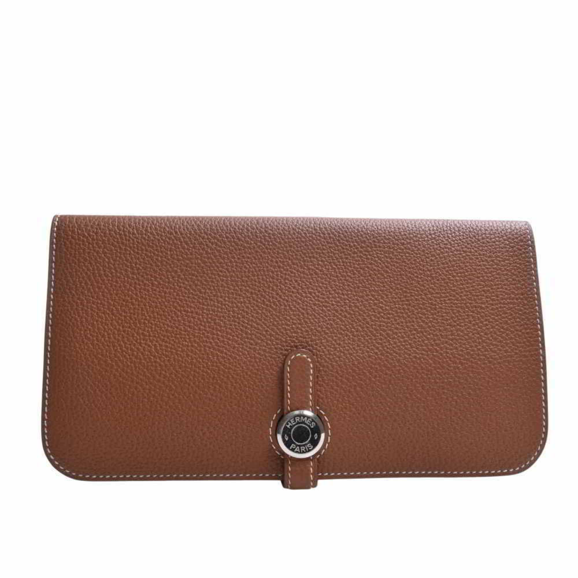 Hermes Dogon Recto Verso Wallet Leather