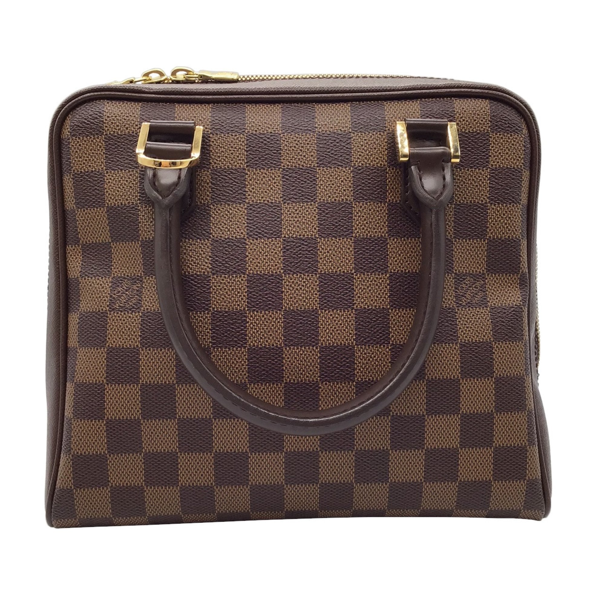 LOUIS VUITTON Handbag N51155 Triana Damier canvas Brown Women Used