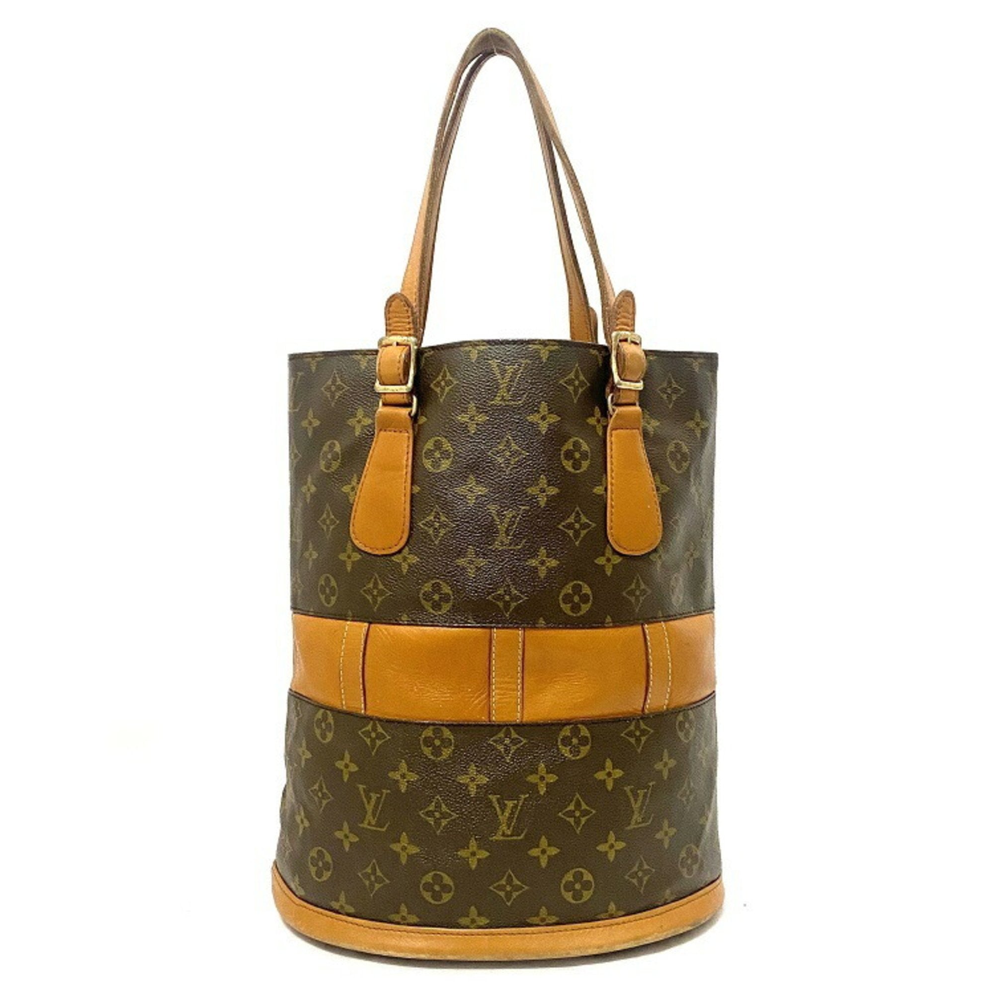 Louis Vuitton Monogram Bucket GM Shoulder Bag