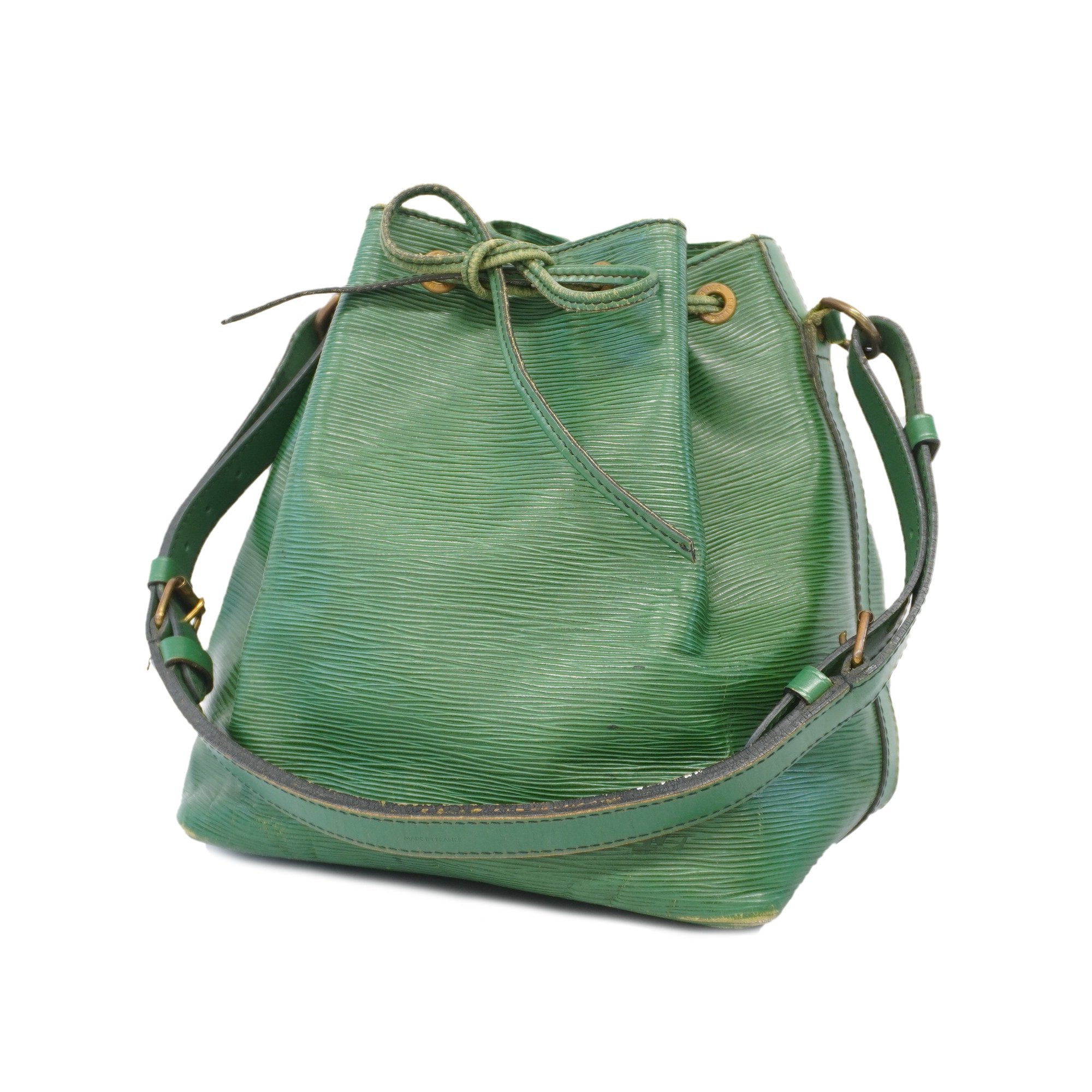 Louis Vuitton Borneo Green Epi Leather Petit Noe Shoulder Bag Louis Vuitton