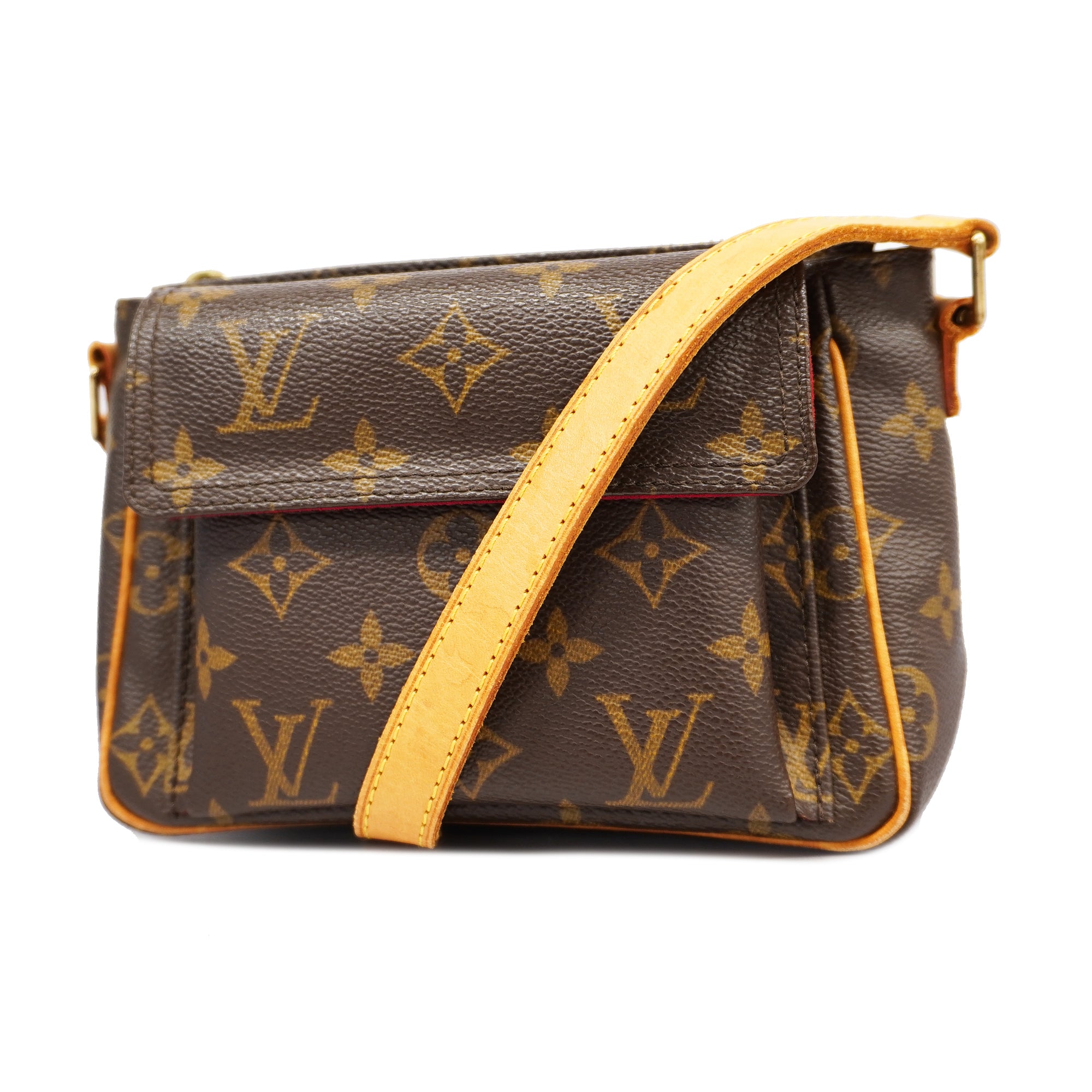 LOUIS VUITTON Monogram Viva Cite PM Shoulder Bag M51165 LV Auth pt339