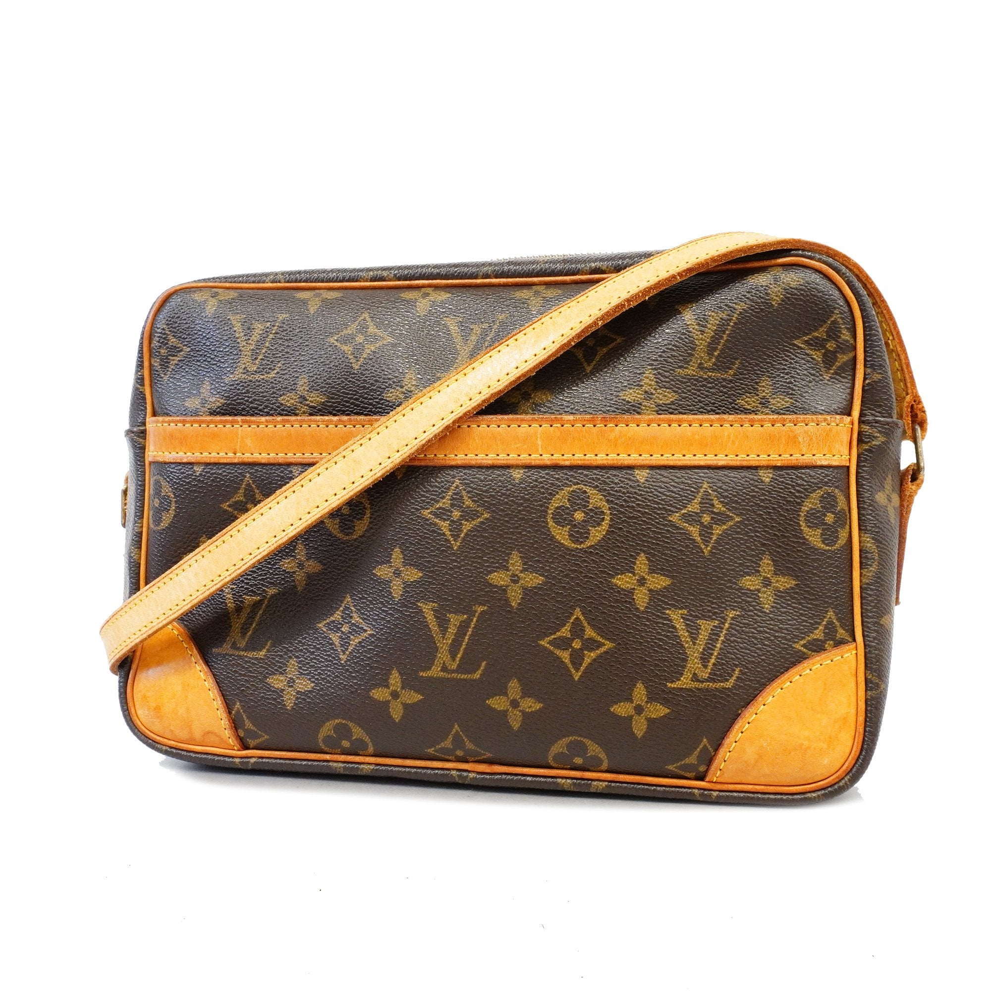 LOUIS VUITTON Louis Vuitton Monogram Trocadero 27 Shoulder Bag Solid M51274