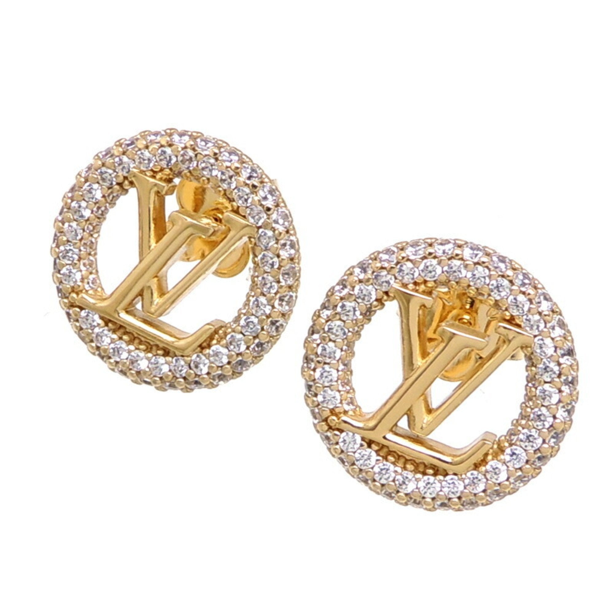 Louis Vuitton, Jewelry, Louis Vuitton Bookle Dreille Gamble Earrings  M66673 Silver Metal Womens Loui