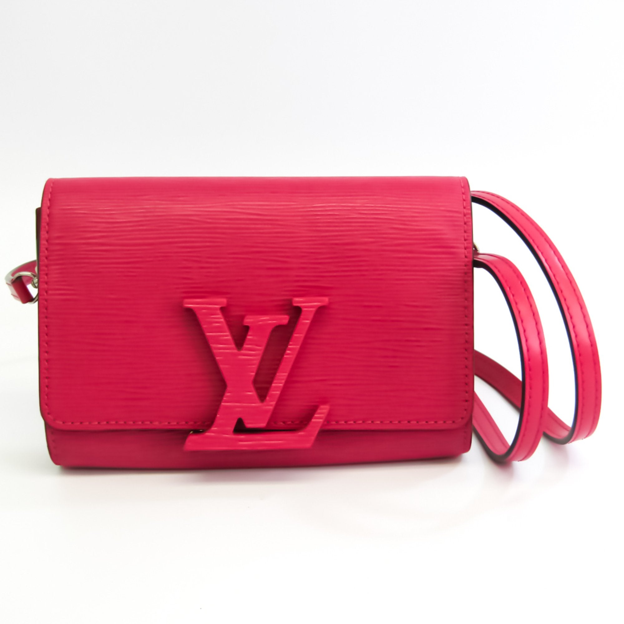 Louis Vuitton Louise Epi Clutch With Strap Pink - THE PURSE AFFAIR