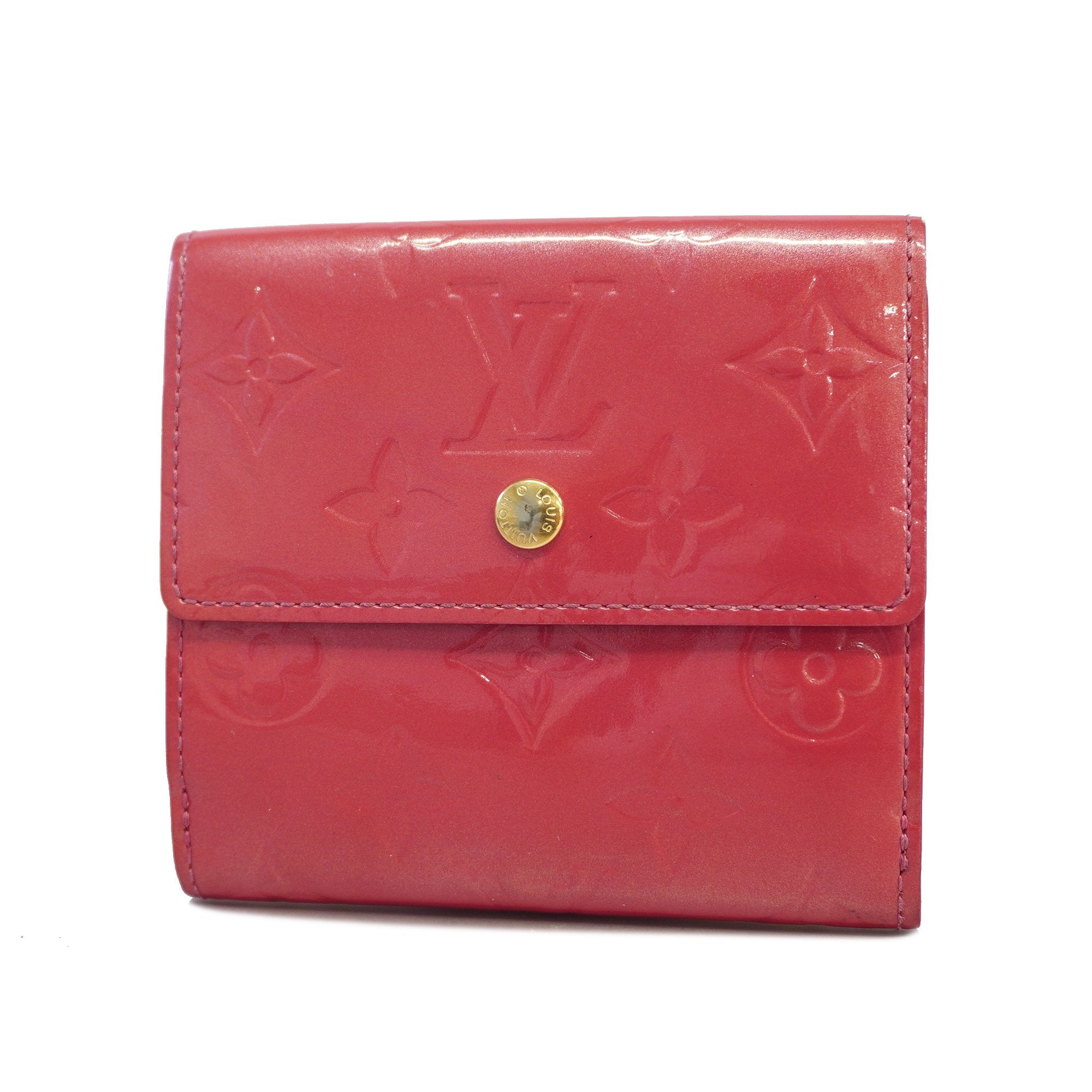 Louis Vuitton Fuchsia Vernis Patent Leather Card Wallet