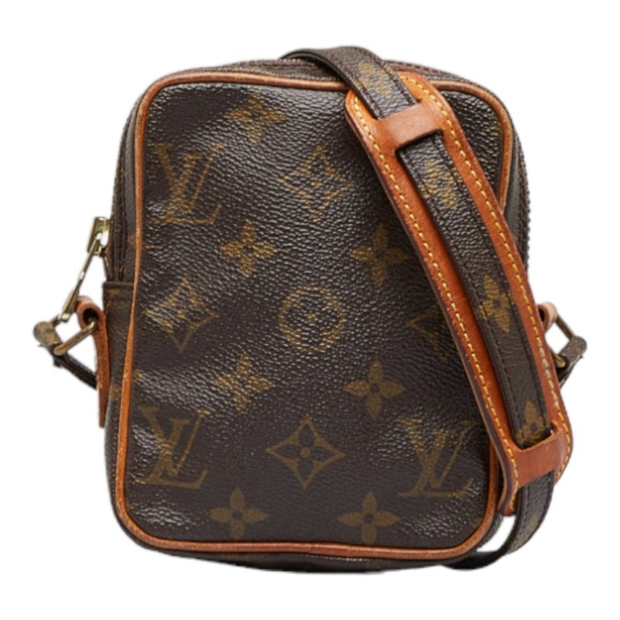 Brown Louis Vuitton Monogram Danube Crossbody Bag