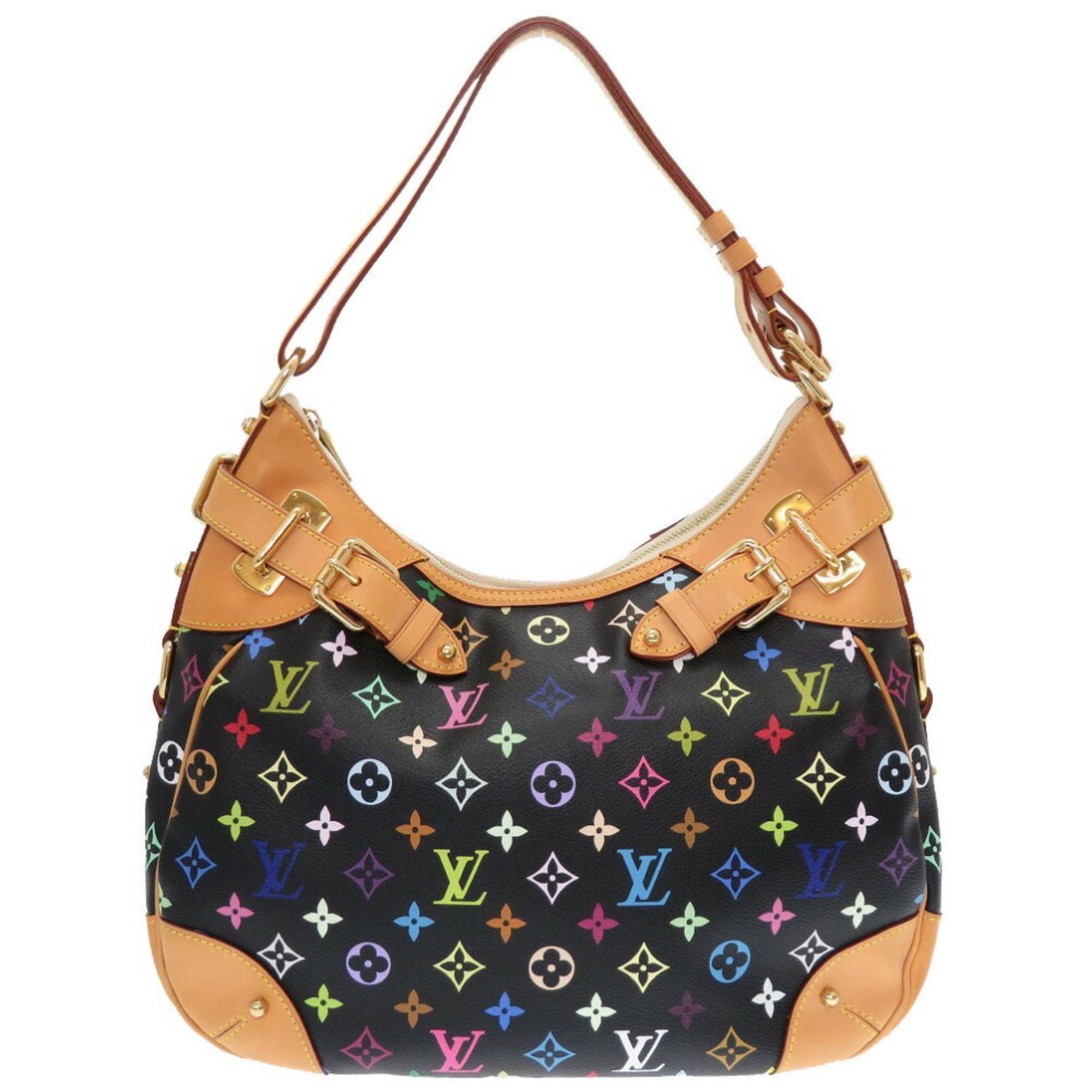 Louis Vuitton Multicolor/White Monogram Multicolore Greta Louis Vuitton