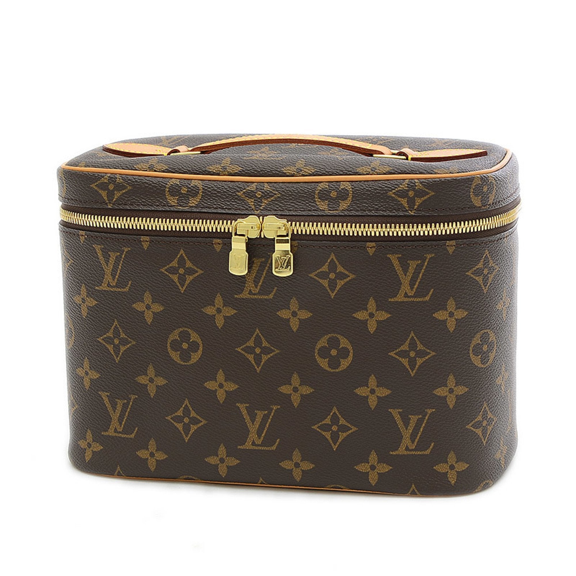 Louis Vuitton Monogram Nice BB Vanity Case - Brown Cosmetic Bags