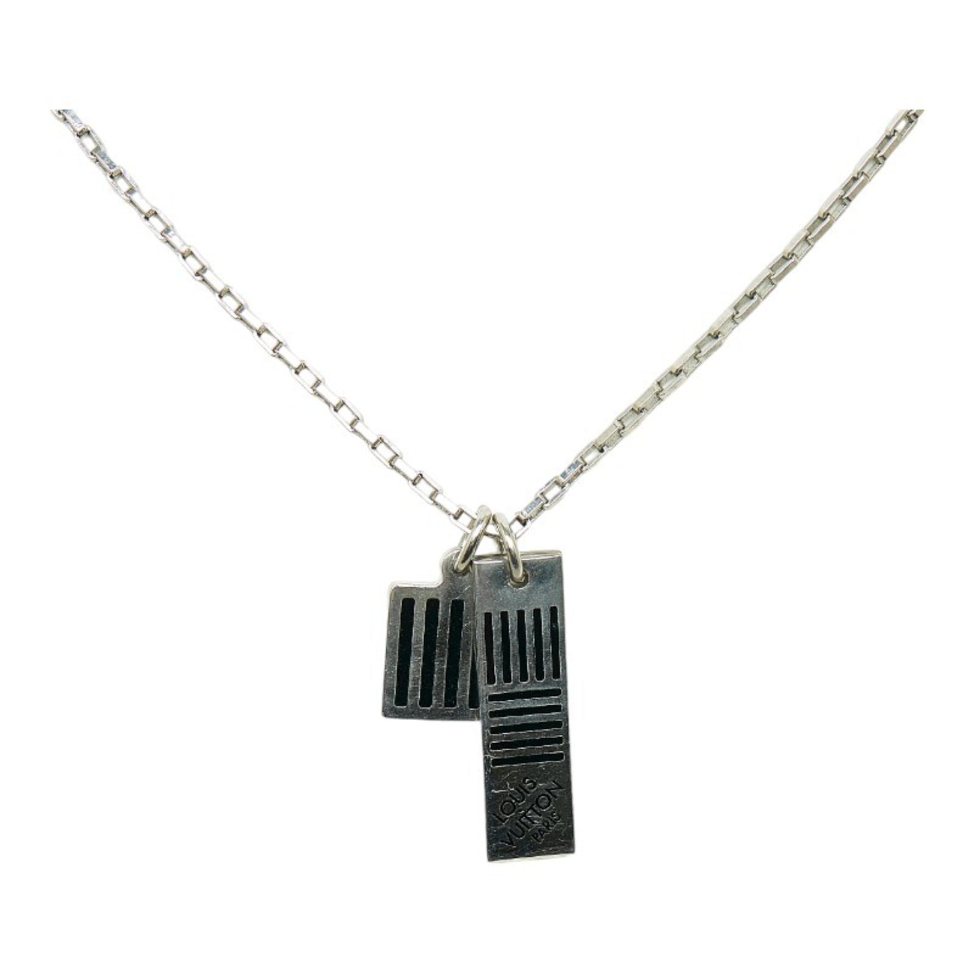 Louis Vuitton DAMIER 2021-22FW Damier black necklace (M62490)