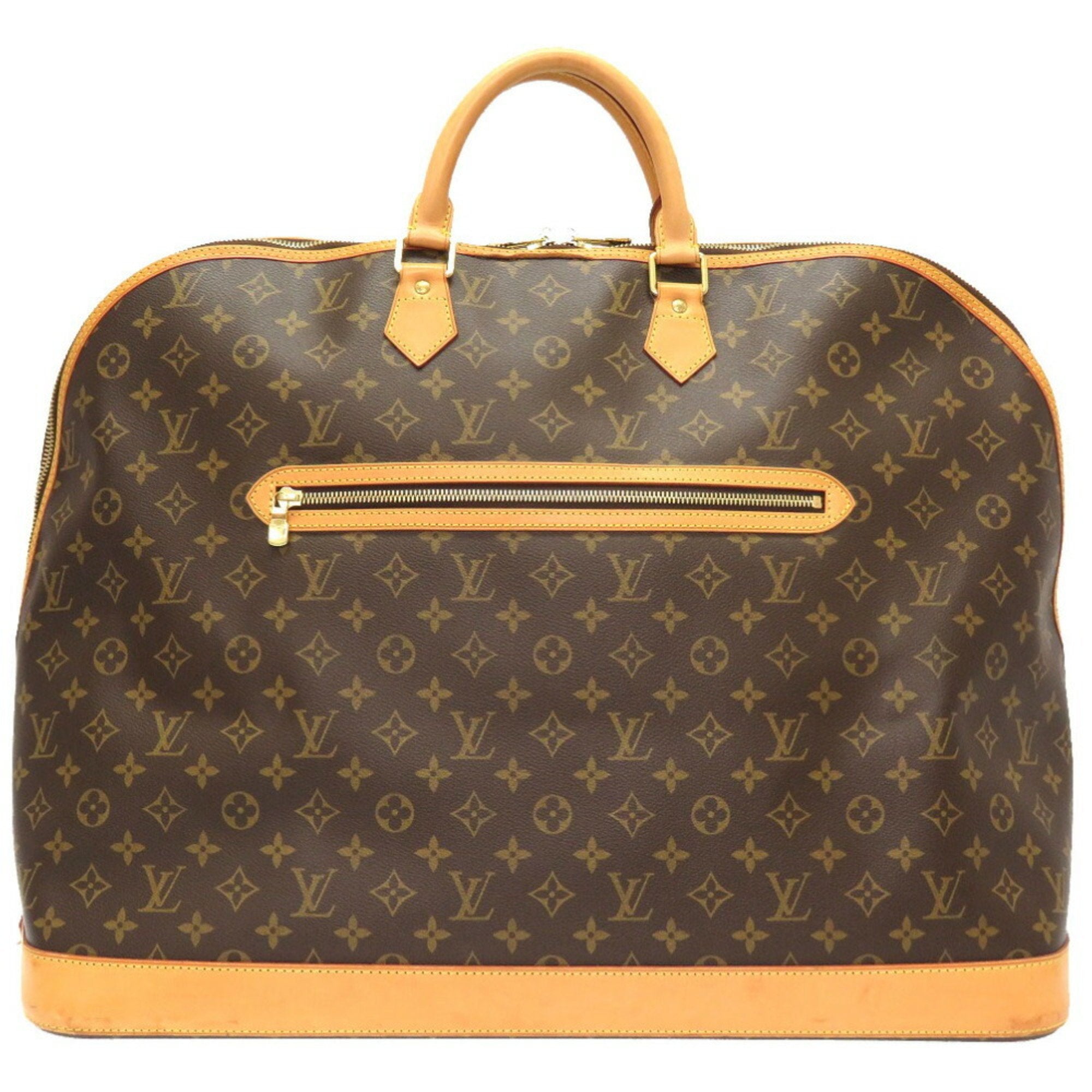 Louis Vuitton Alma Large Monogram Canvas Satchel Bag