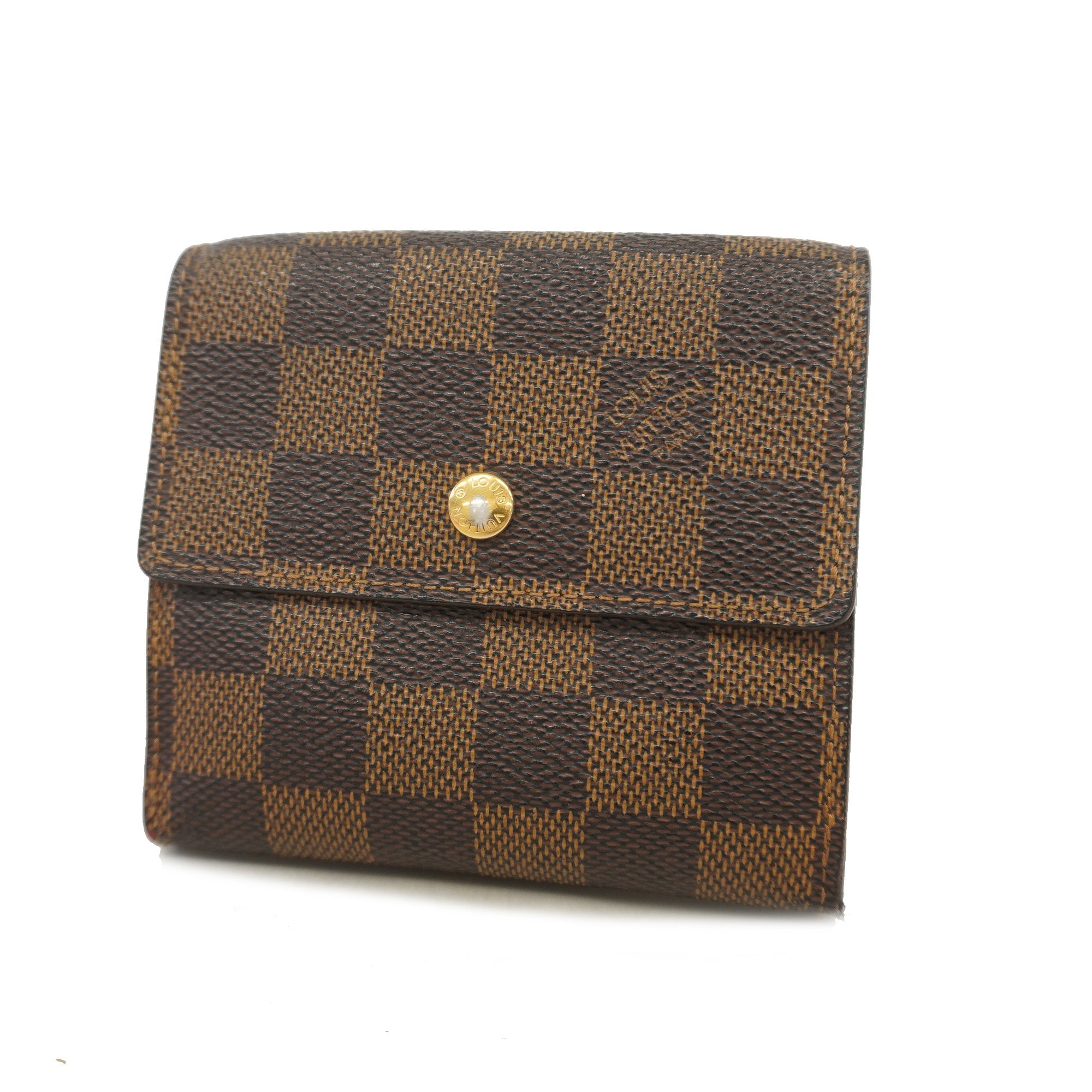 Louis Vuitton Trifold Wallet Damier Portefeuille Eries N61654