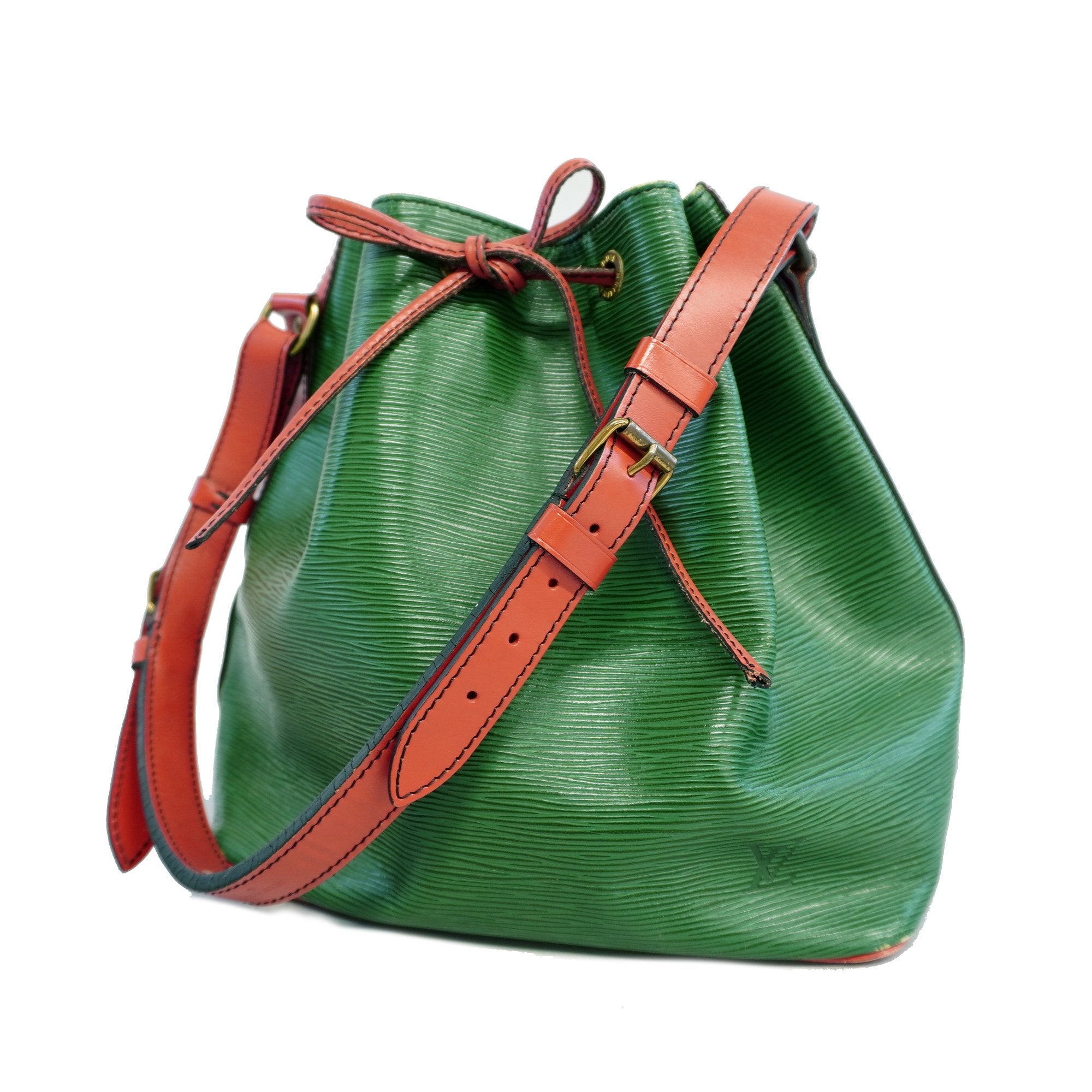 Louis Vuitton Borneo Green Epi Leather Petit Noe Bag Louis Vuitton