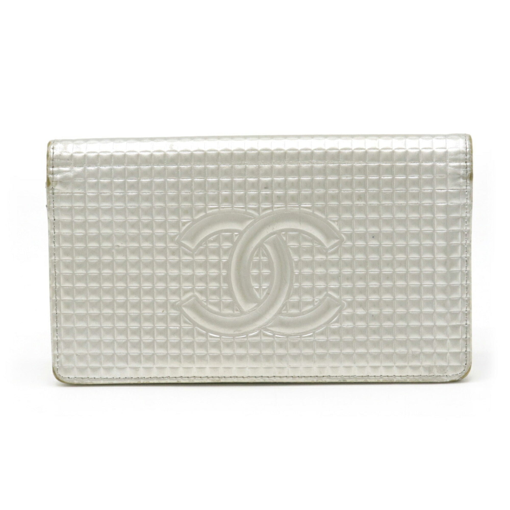 Chanel Micro Chocolate Bar Coco Mark Long Wallet