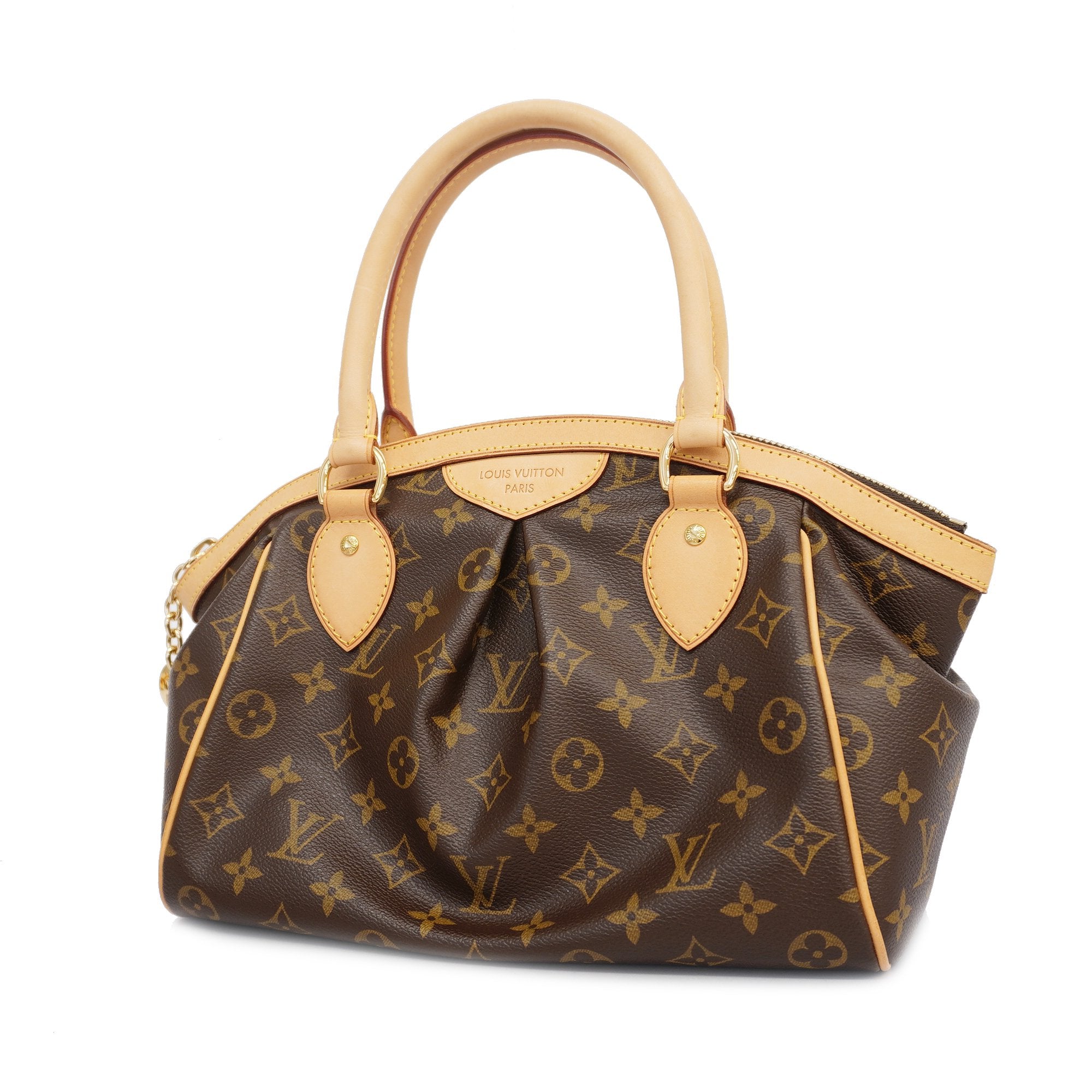 Auth Louis Vuitton Monogram Tivoli PM M40143 Women's Handbag,Tote Bag