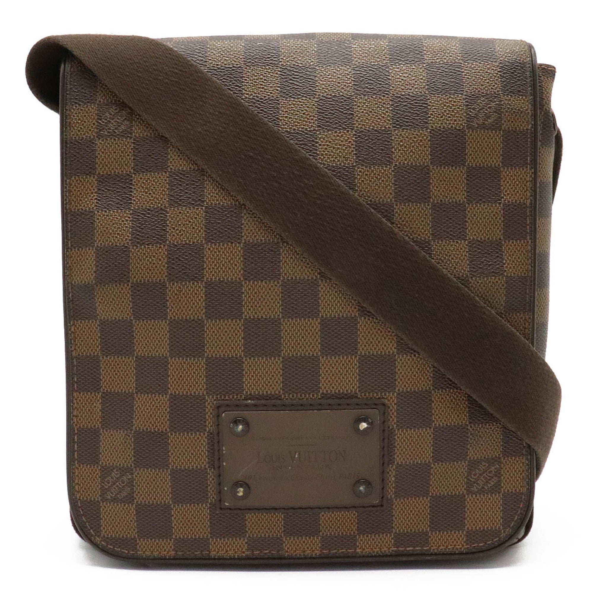 LOUIS VUITTON Brooklyn PM N51210 Damier Ebene Canvas