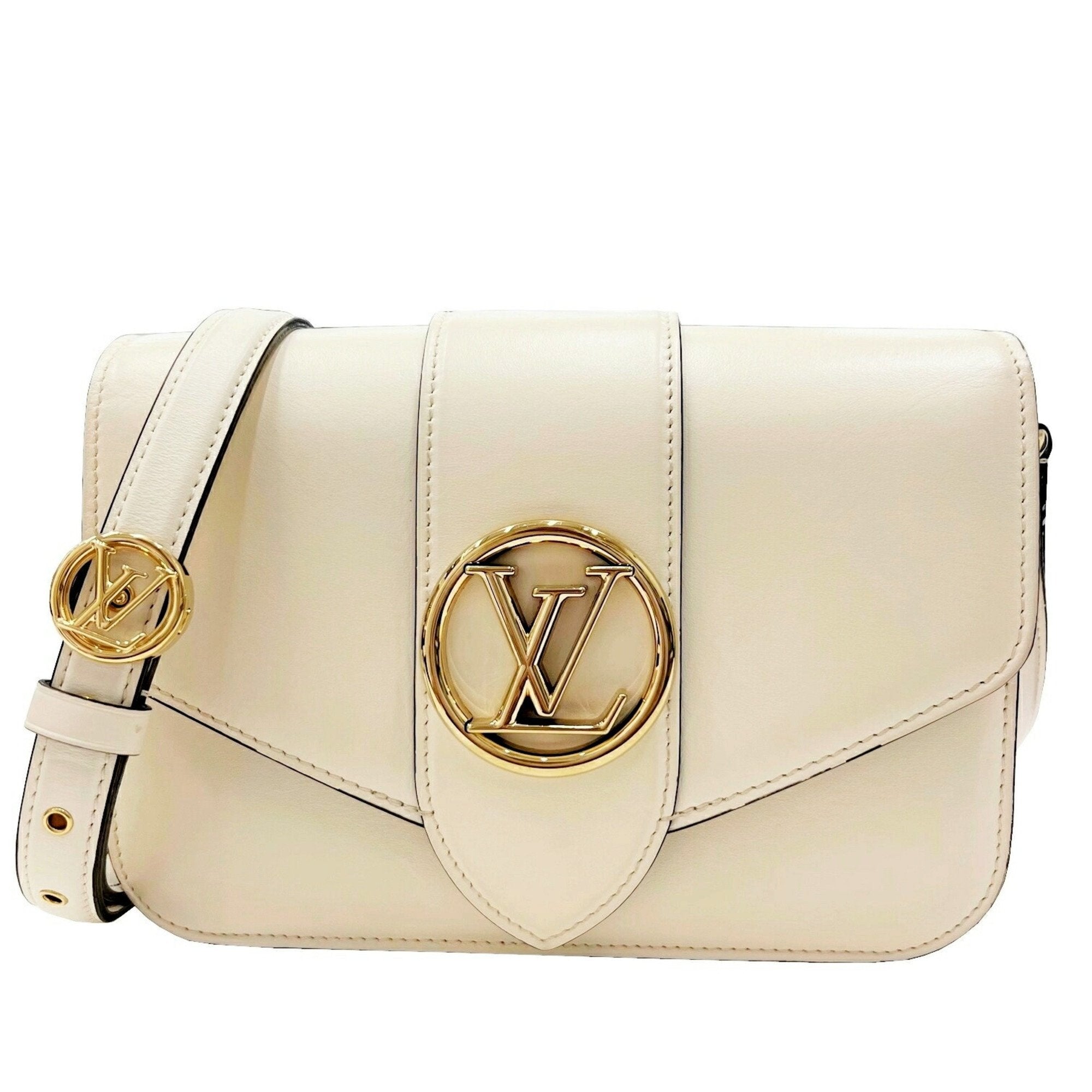 Auth Louis Vuitton LV Pont Neuf M55950 Women's Shoulder Bag