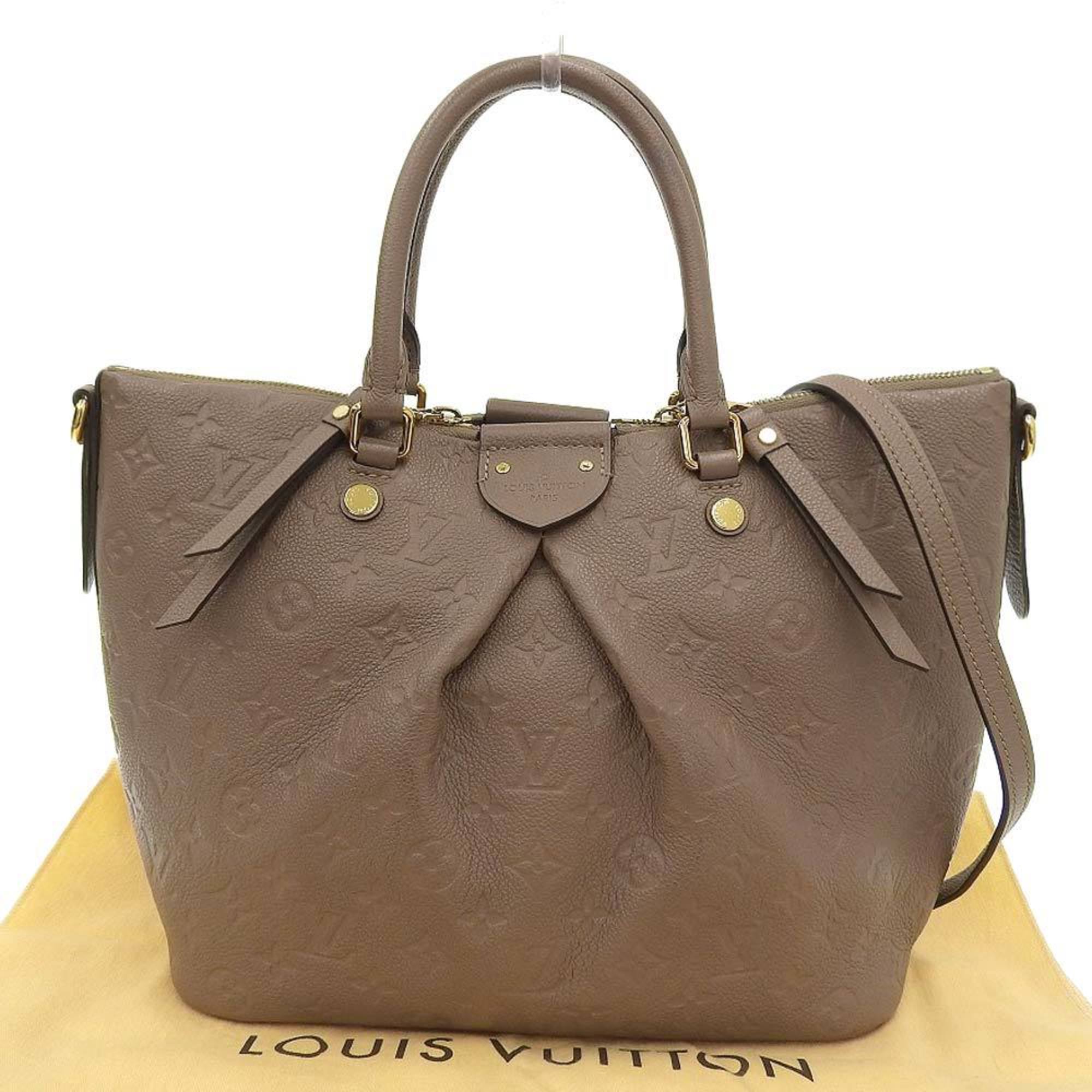 Louis Vuitton Mazarine MM Monogram Empreinte Shoulder Bag