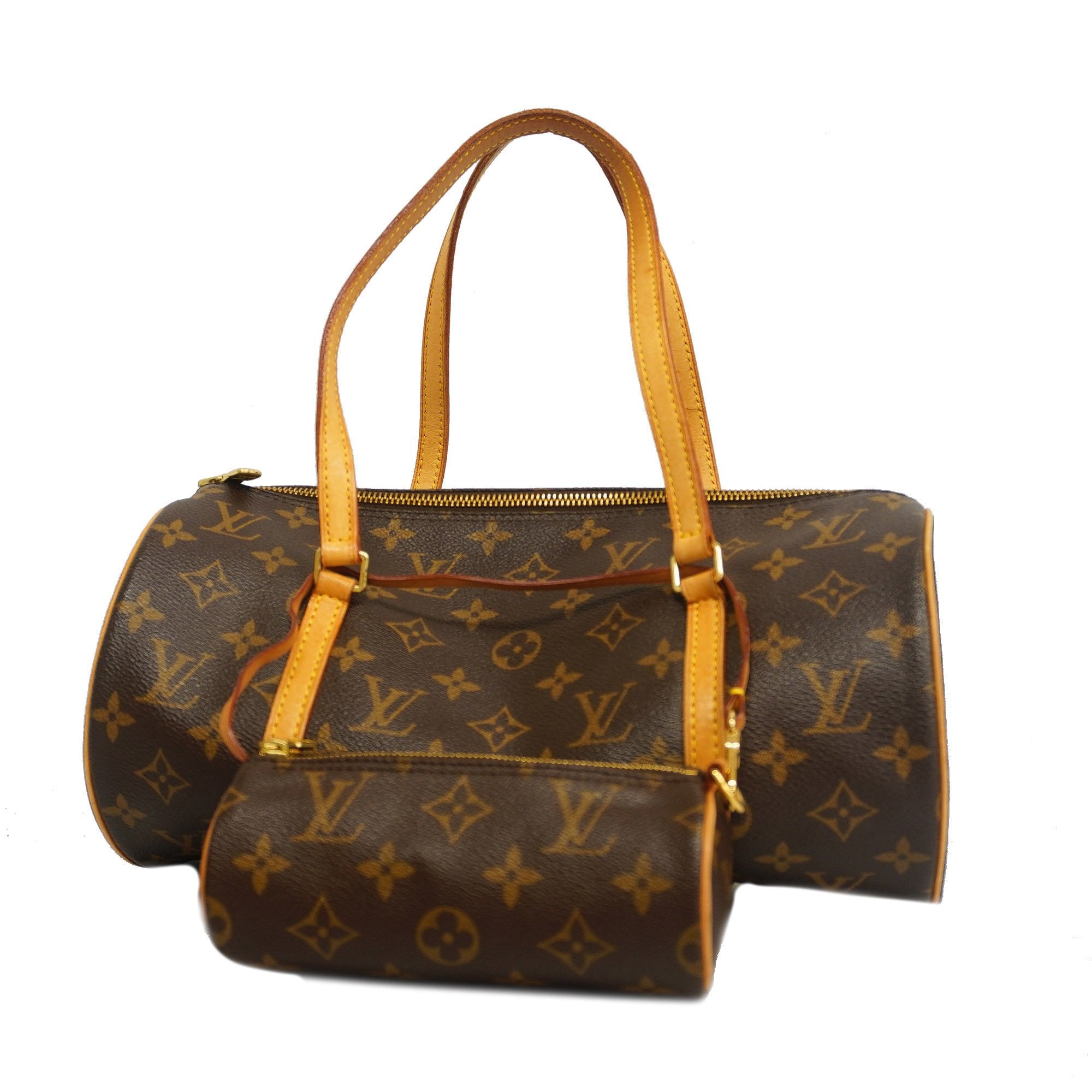 Louis Vuitton Monogram Papillon 30 Hand Bag M51385 LV Auth 49406