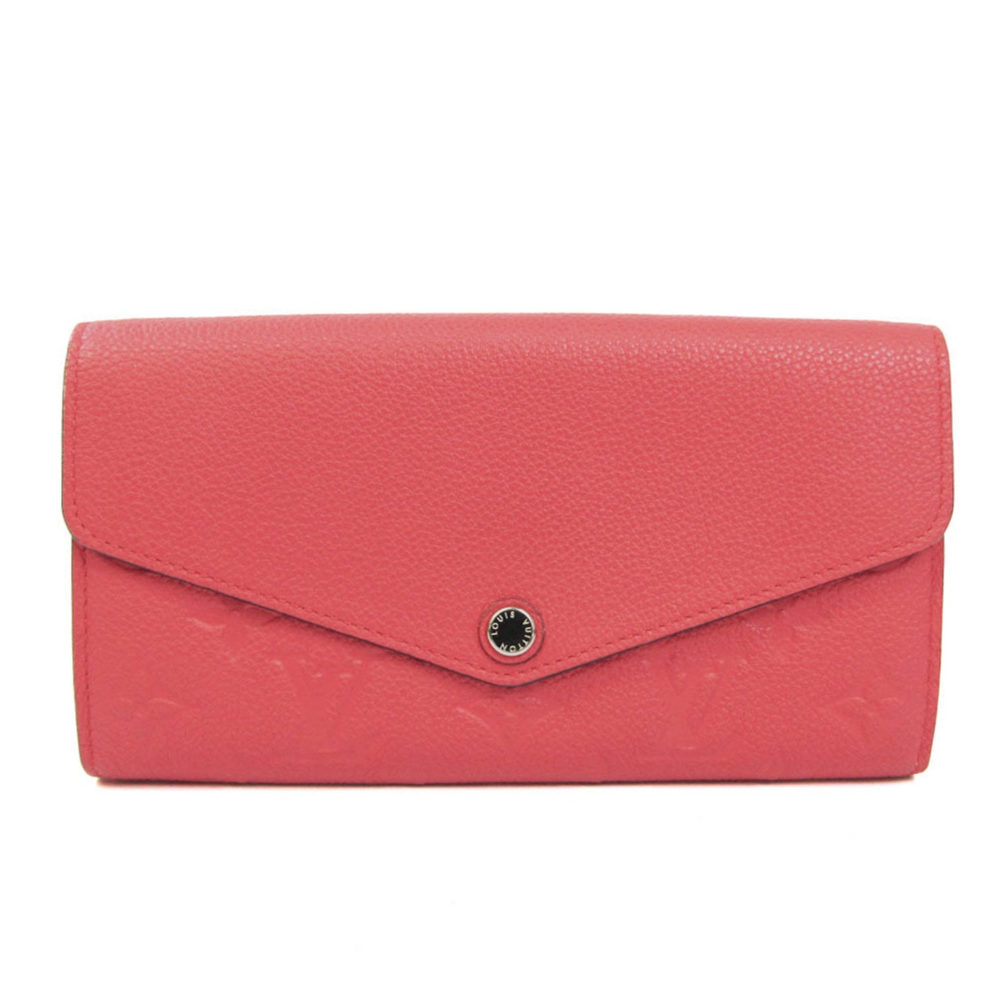 Louis Vuitton Cerise Monogram Empreinte Sarah Wallet