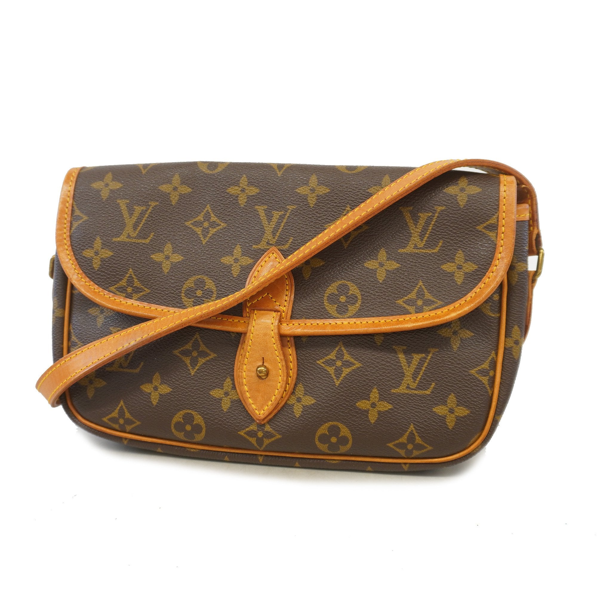 Louis Vuitton Monogram Gibeciere PM Shoulder Bag M42248 - 9brandname