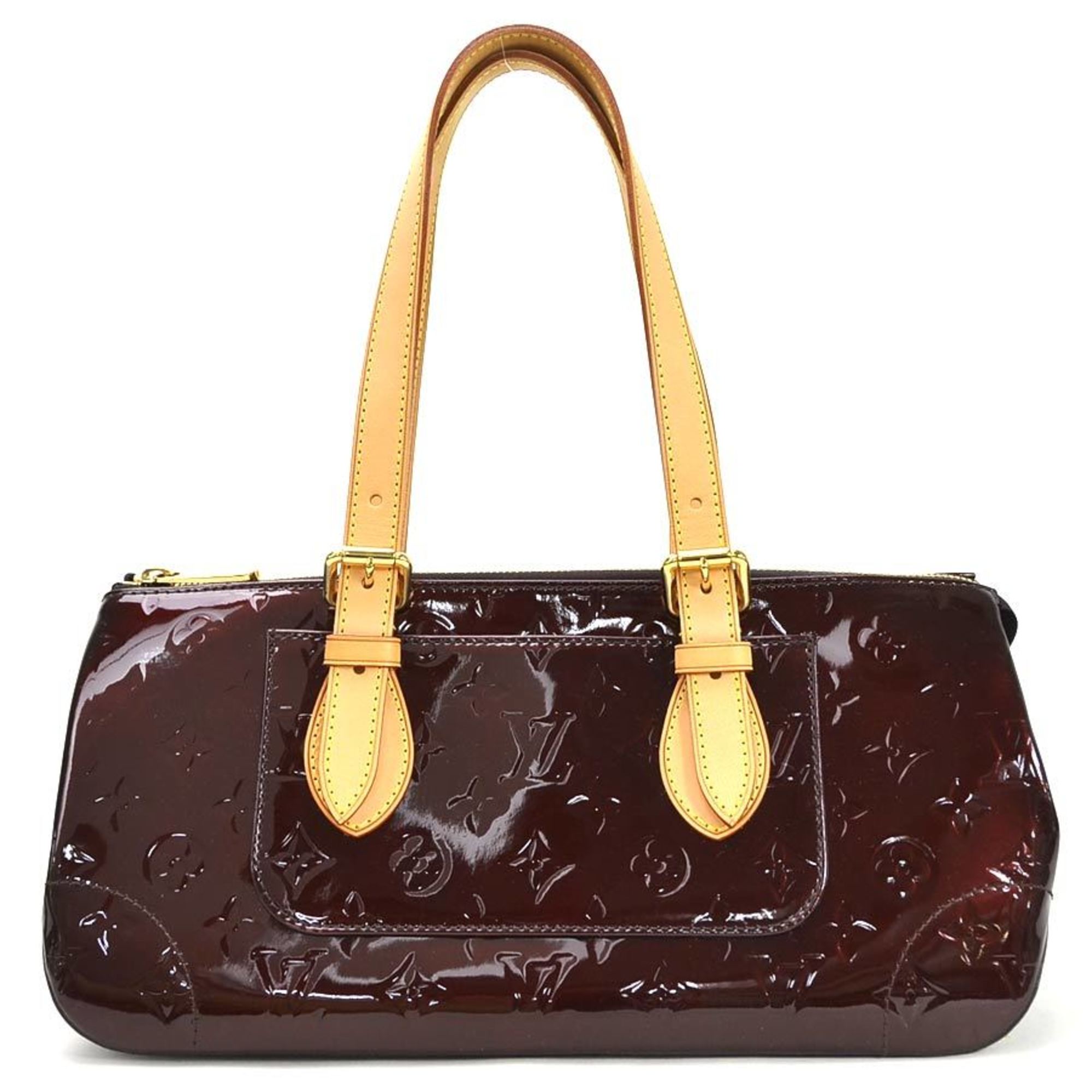 Authenticated Used Louis Vuitton LOUIS VUITTON Vernis Rosewood