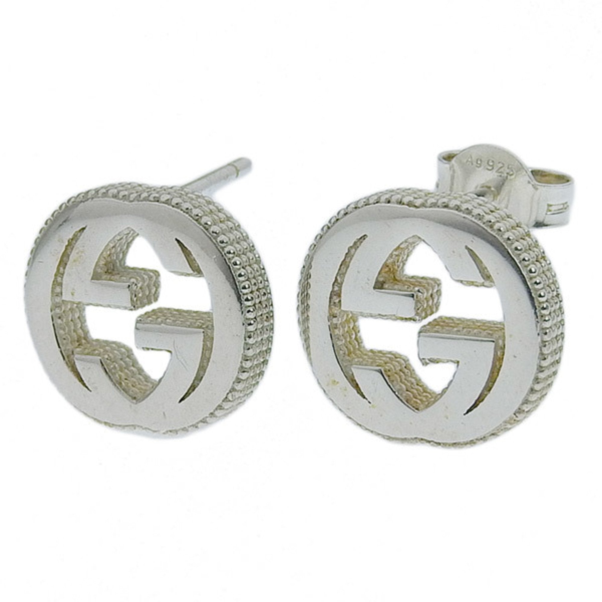 Gucci Faux Pearl Interlocking G Earrings