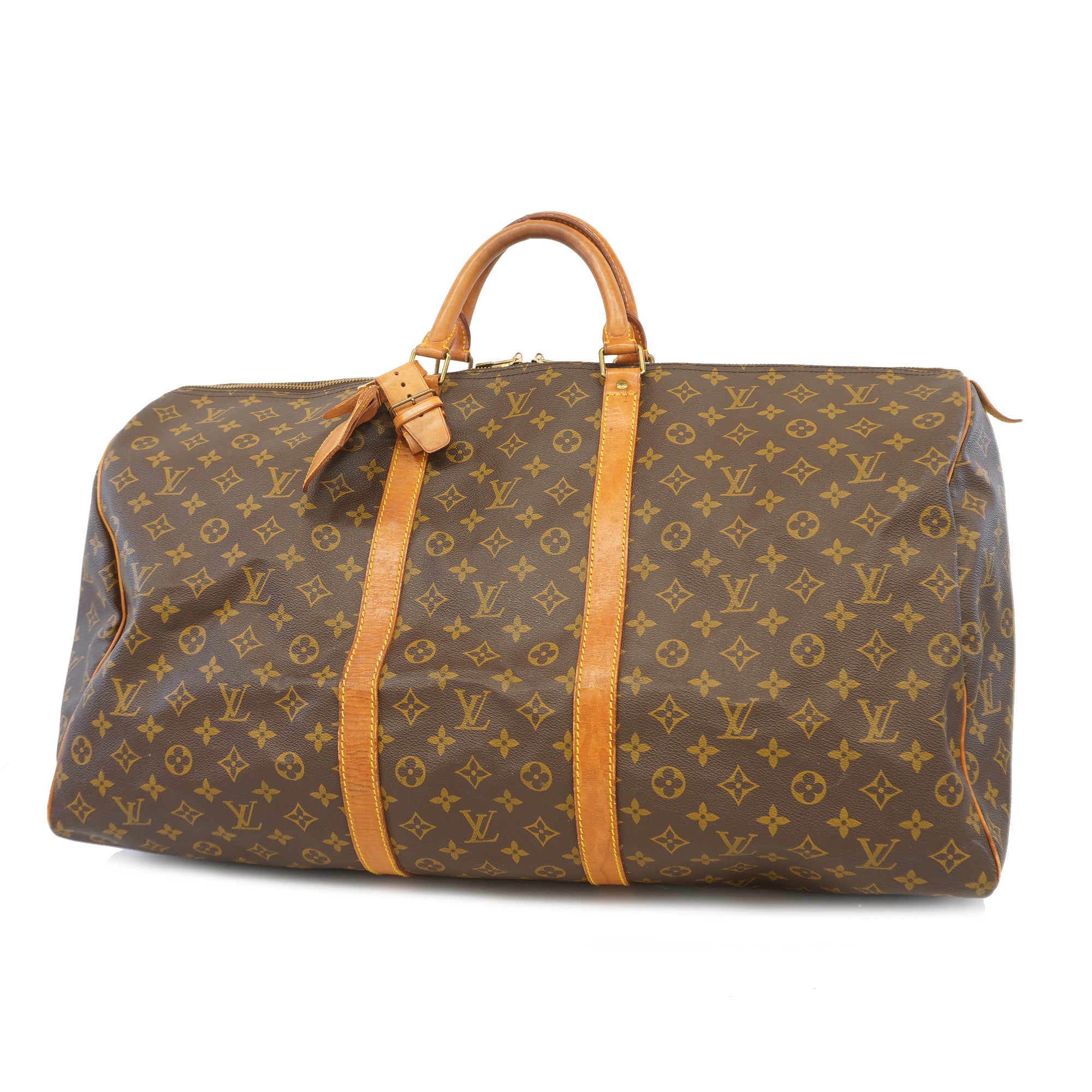 Authenticated Used Louis Vuitton LOUIS VUITTON Monogram Keepall 60 M41422  Boston Bag Men 