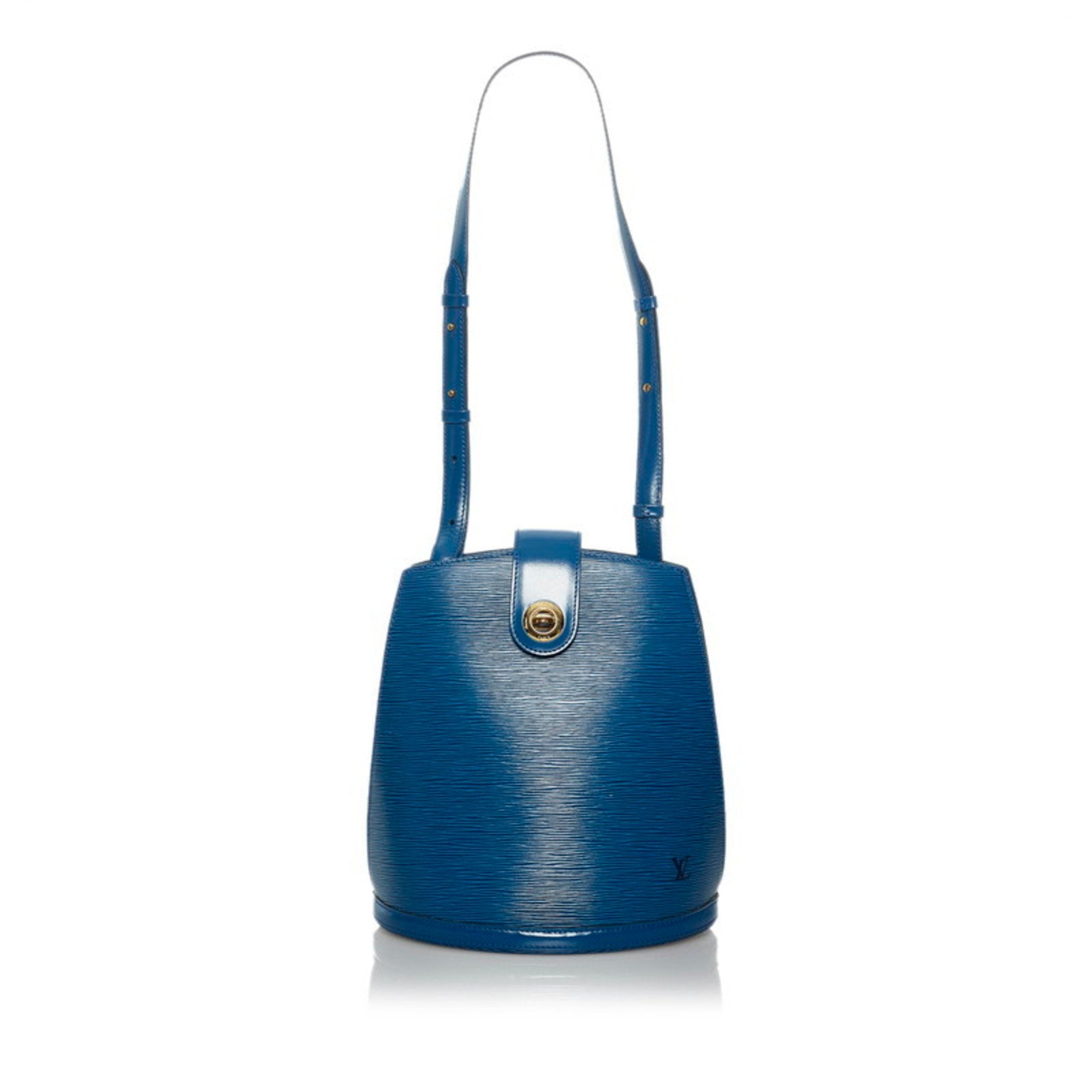 LOUIS VUITTON Epi Malesherbes Hand Bag Blue M52375 LV Auth tb794 Leather  ref.1024981 - Joli Closet