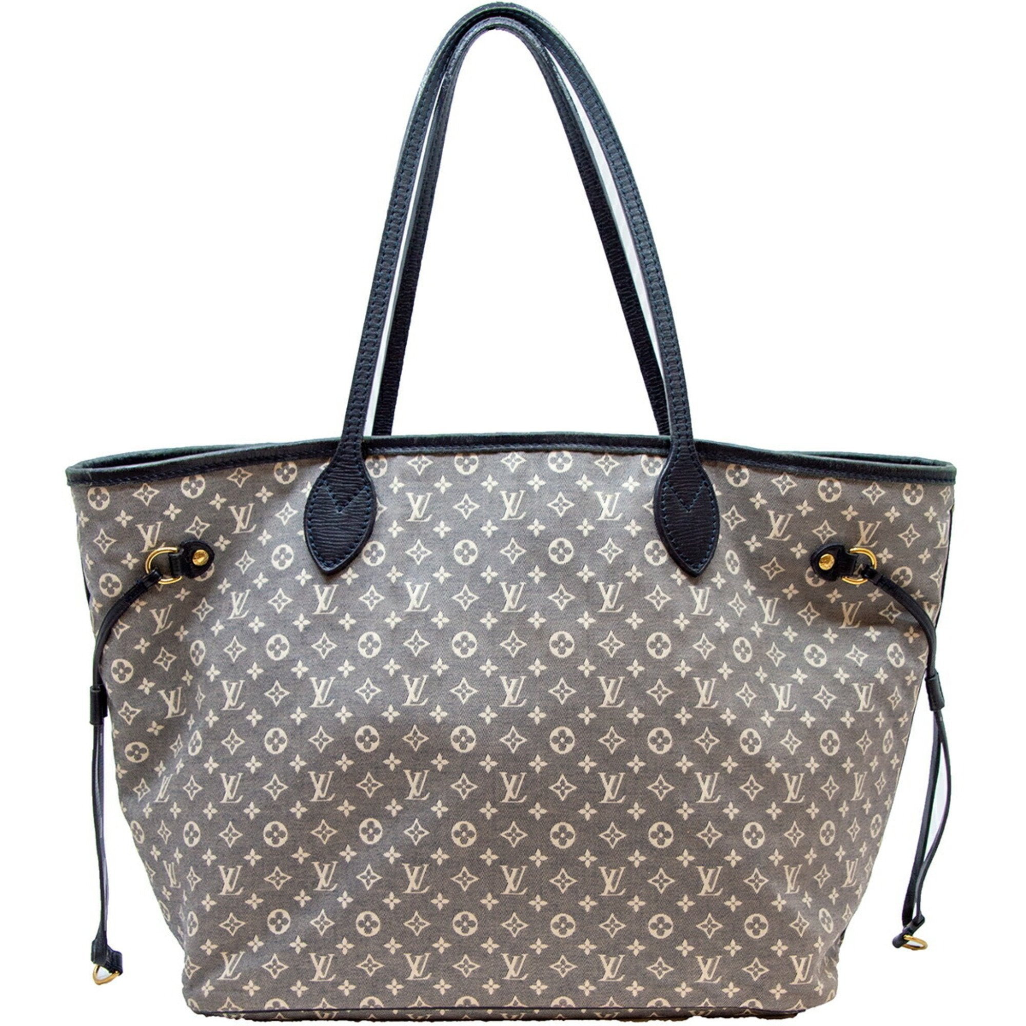 Louis Vuitton Large Model Neverfull Bag Grey Leather ref.367216