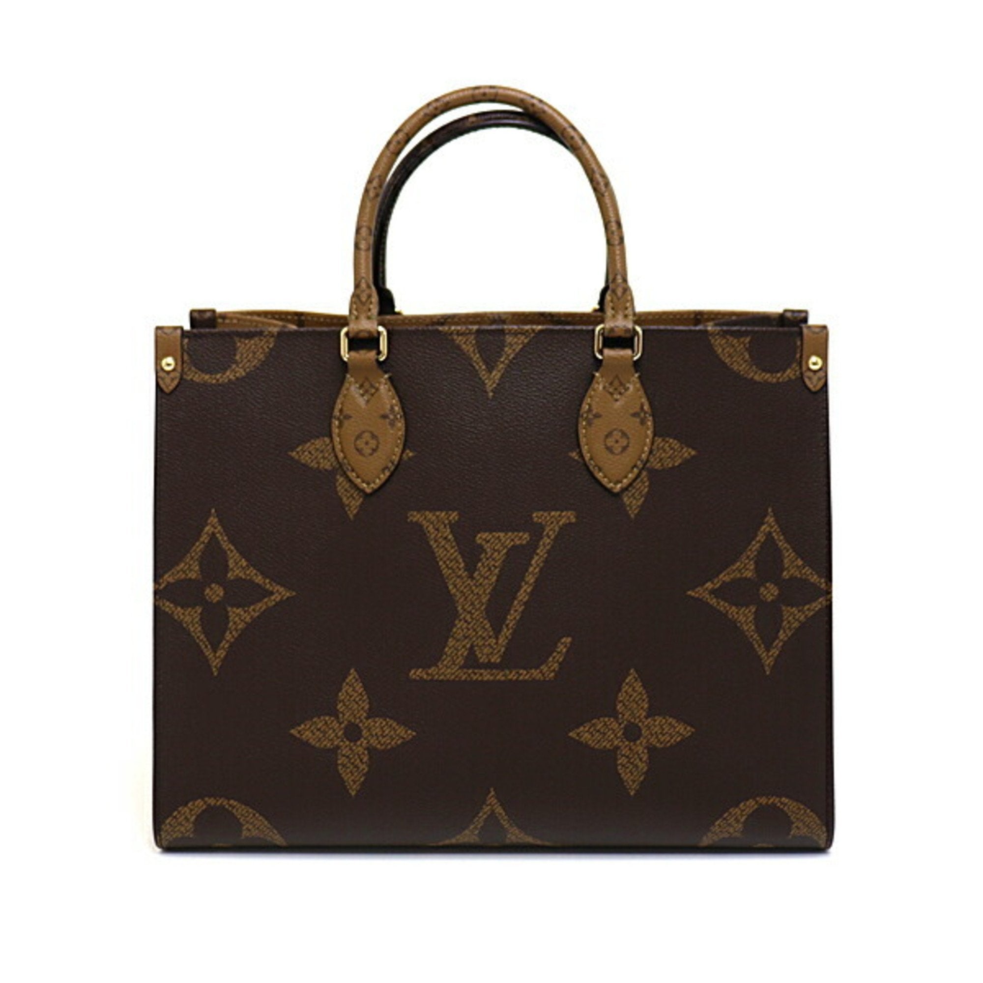 Louis Vuitton, Bags, Authentic Louis Vuitton M4532 Monogram Giant Tote  Bag On The Go
