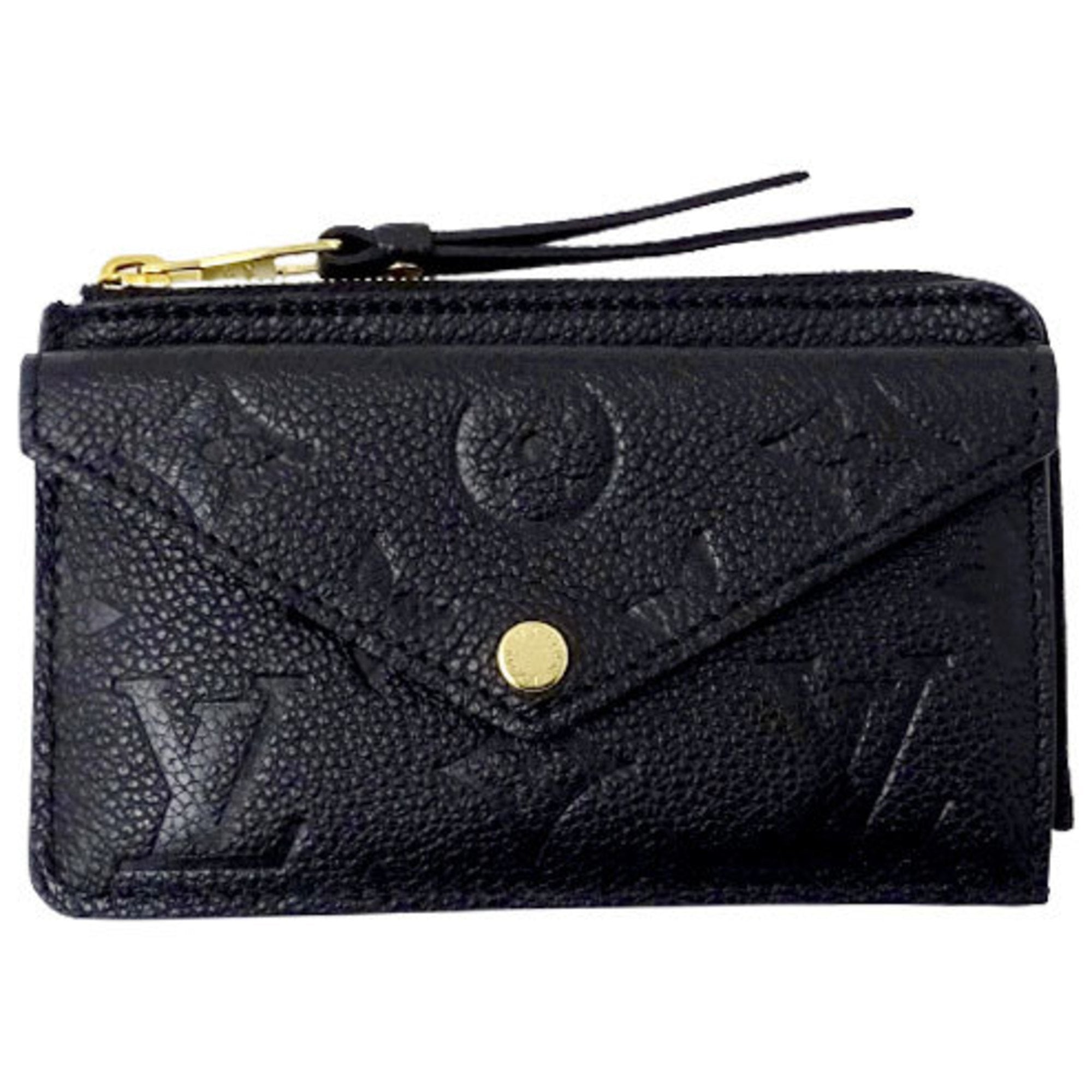 LOUIS VUITTON Recto Verso Monogram Empreinte Card Holder Black