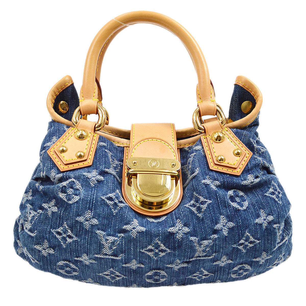 Louis Vuitton - Pleaty Monogram Denim Bag