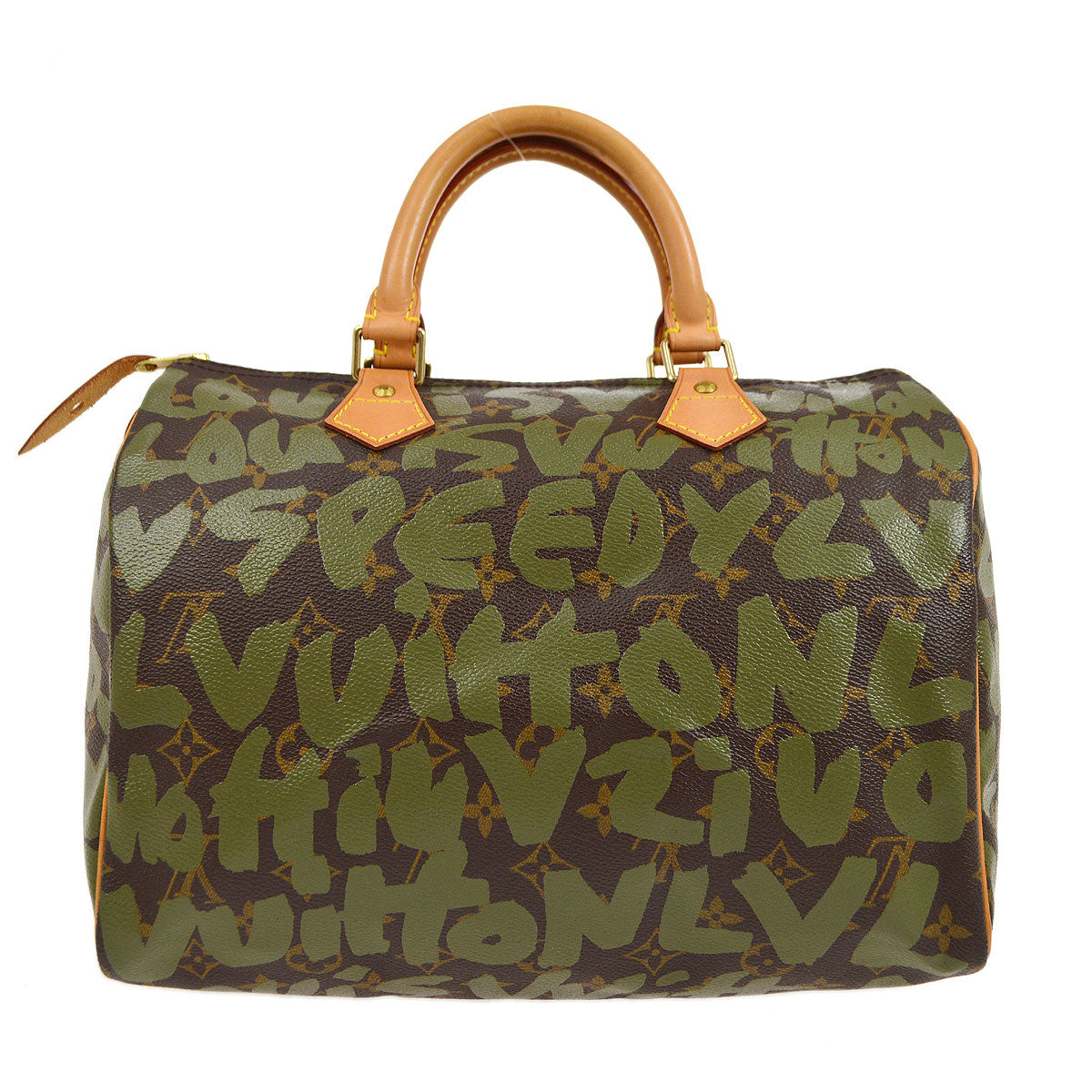 Louis Vuitton Graffiti Speedy 30 Gold Hardware, Graffiti Zip