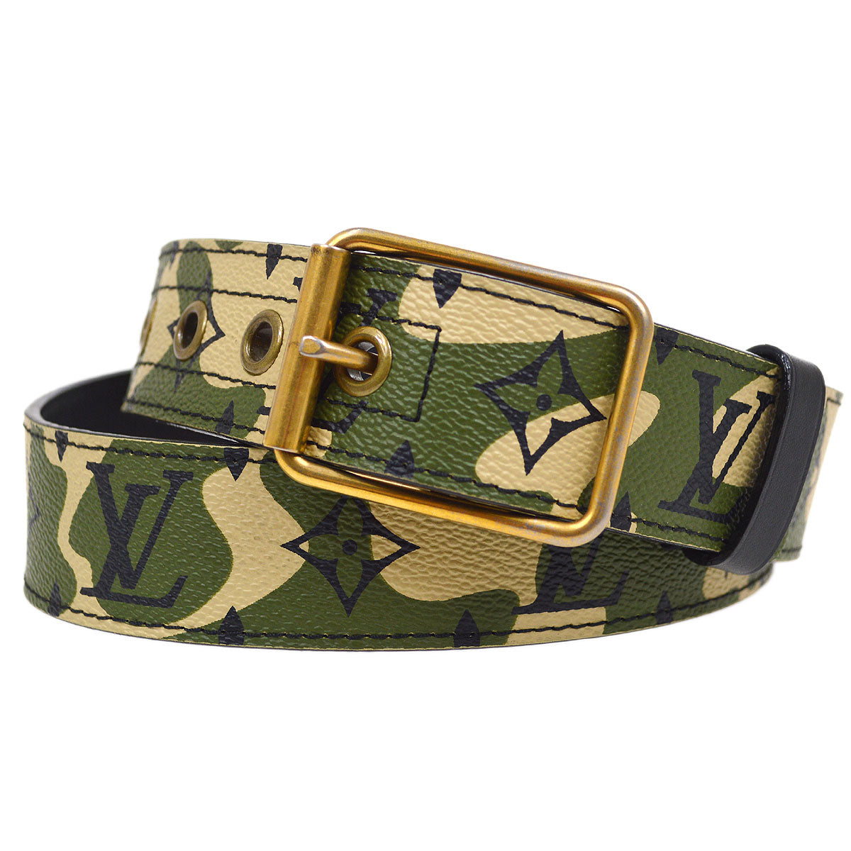 Louis Vuitton Takashi Murakami Monogramouflage Ceinture Belt M96460