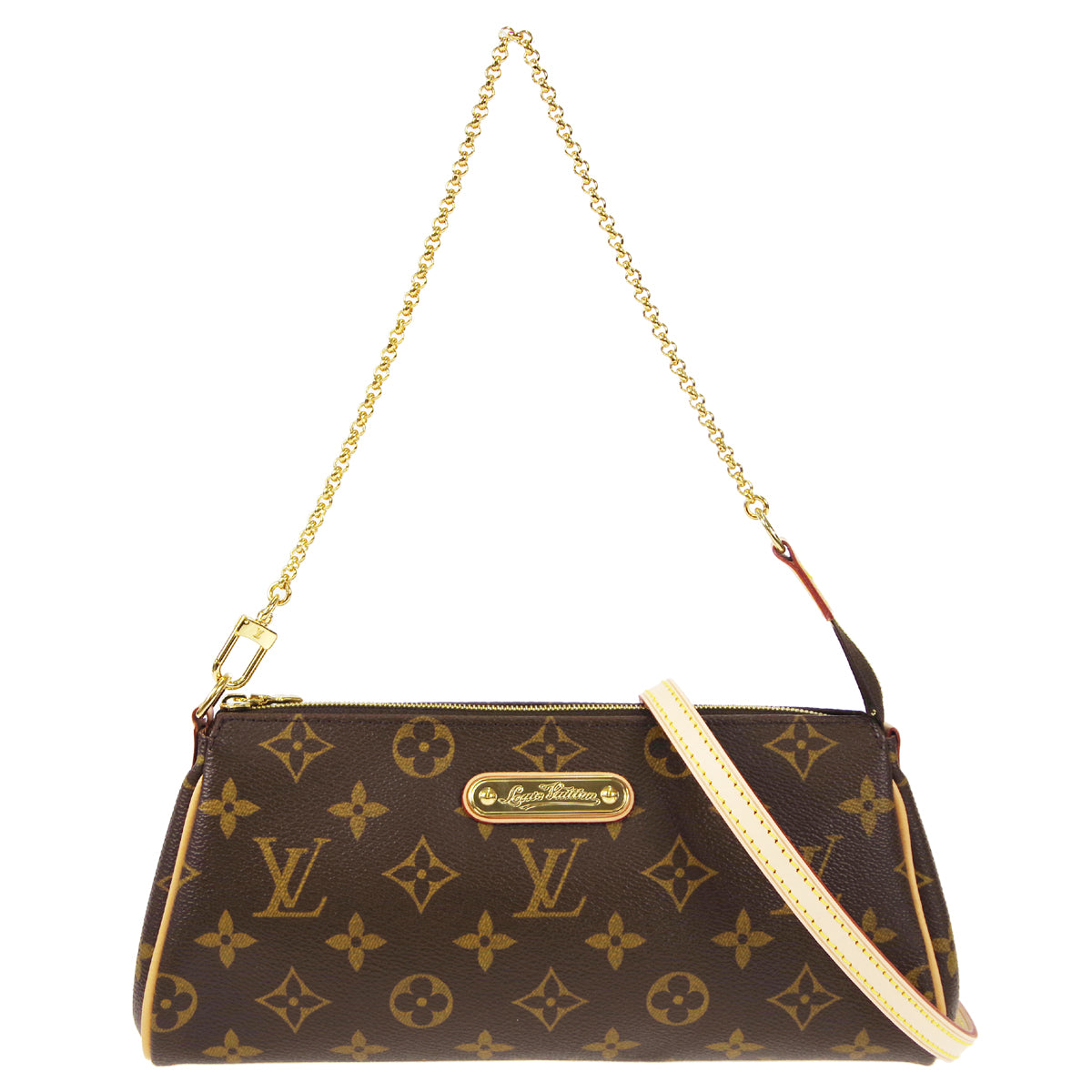 Louis Vuitton Louis Vuitton Eva Monogram Canvas 2 Way Clutch Bag +