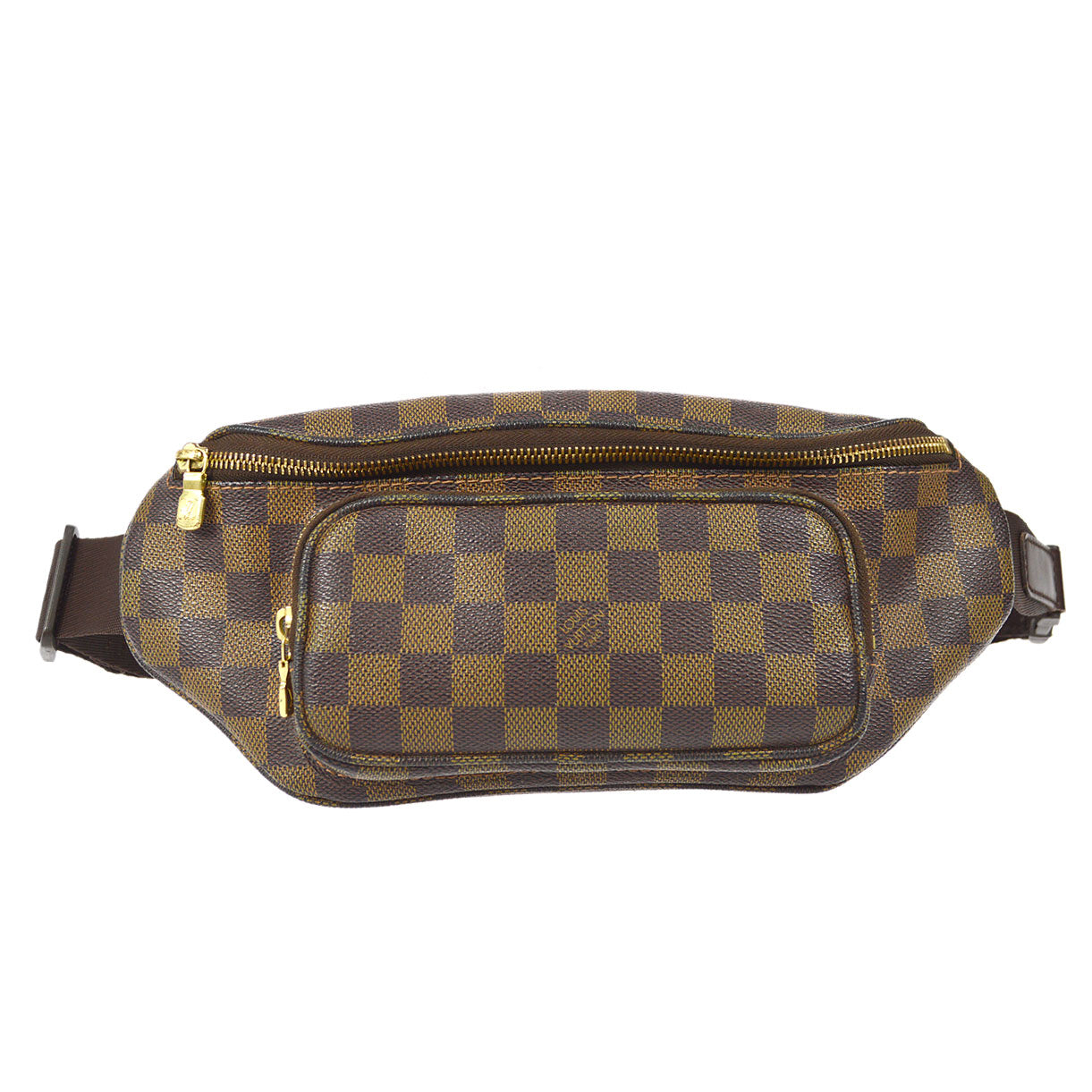 LOUIS VUITTON Melville Damier Ebene BumBag Brown