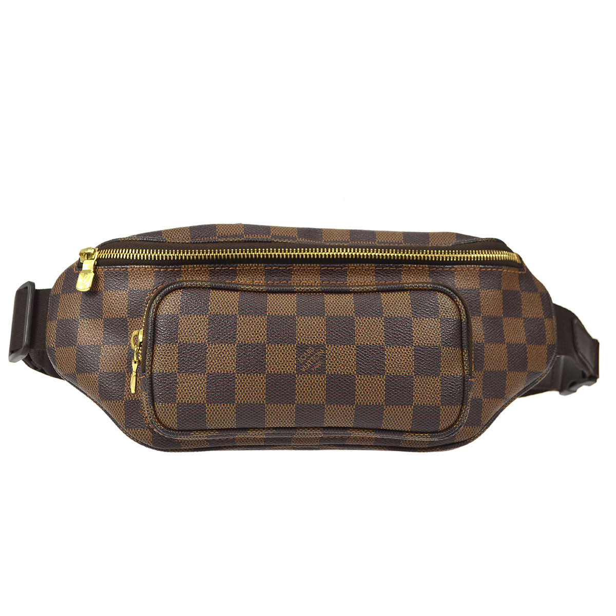 LOUIS VUITTON Damier Ebene Melville Bum Bag | FASHIONPHILE