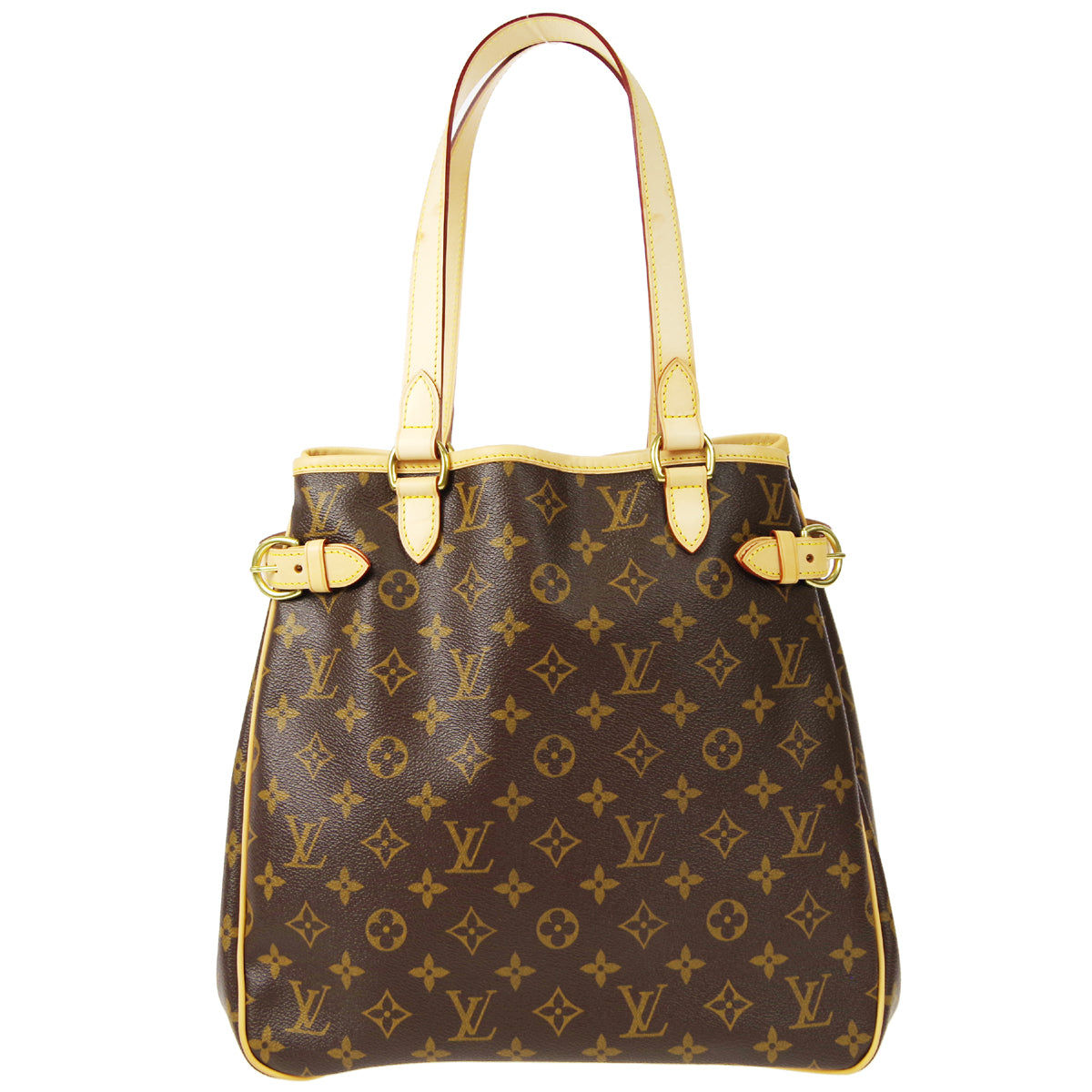 Louis Vuitton Handbag Batignolles Vertical Monogram Canvas M51153 Tote Bag Preowned