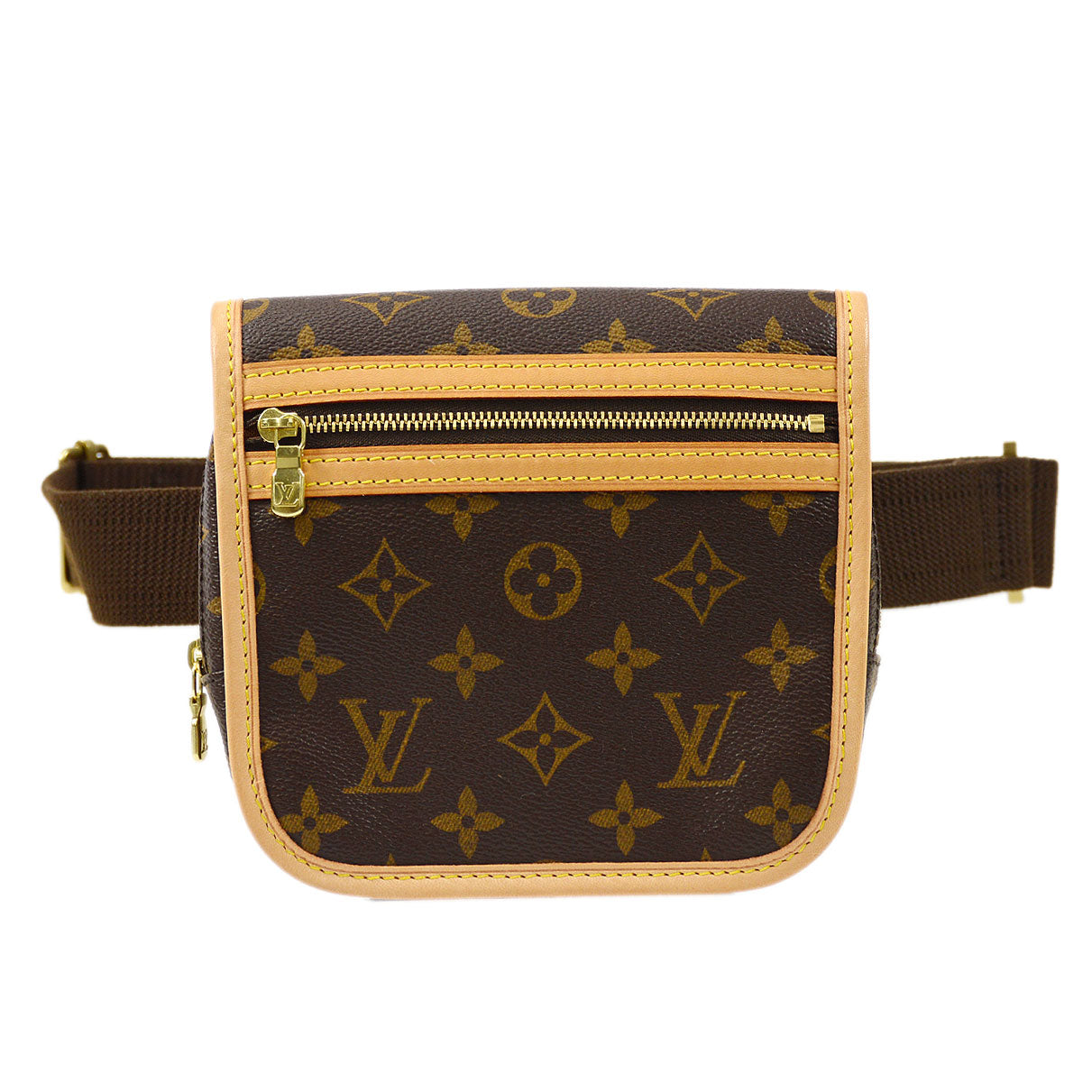Shop Louis Vuitton BUMBAG Monogram Leather Crossbody Bag Logo Bags