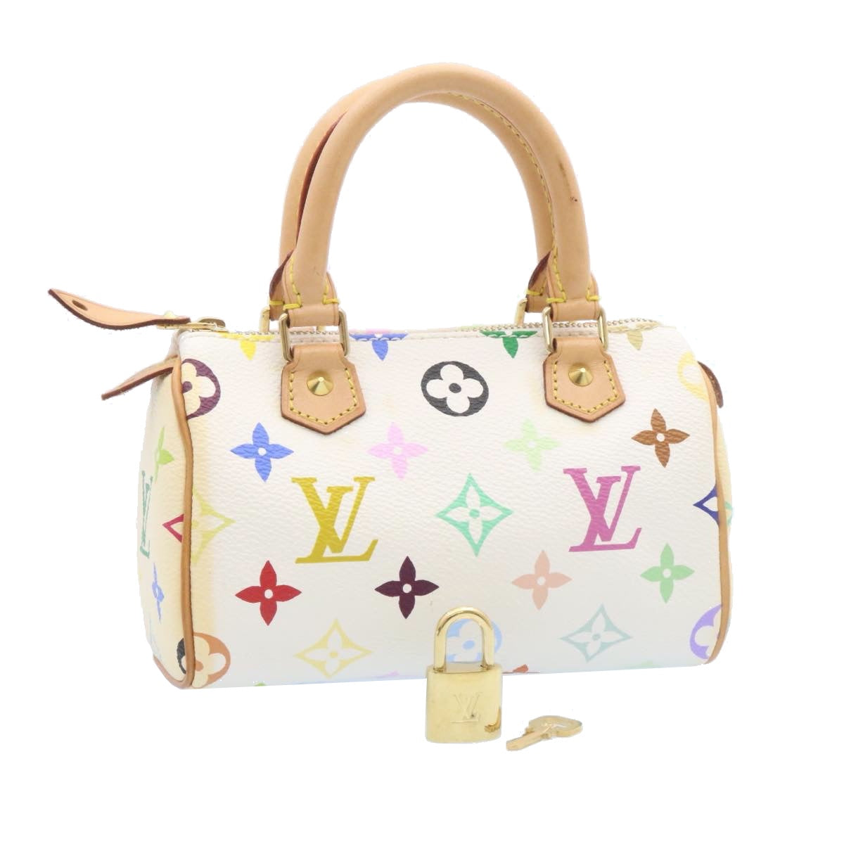 louis vuitton m92645 mini speedy monogram multicolore canvas