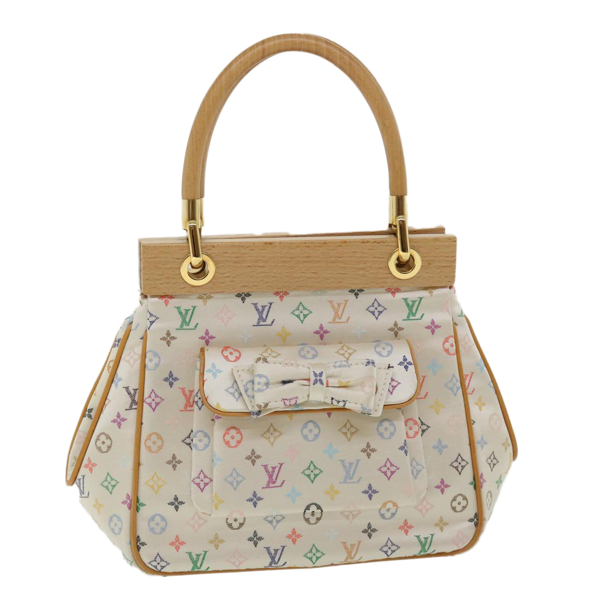 Louis Vuitton Louis Vuitton Abelia White Multicolor Mini Monogram