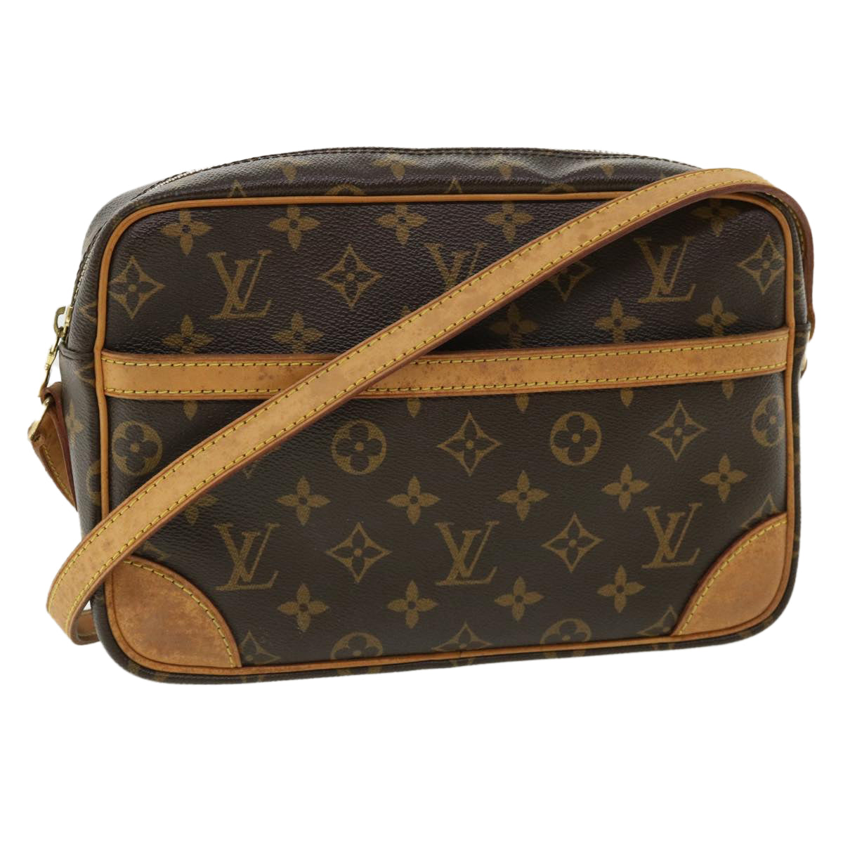 LOUIS VUITTON Monogram Trocadero 27 Shoulder Bag M51274 