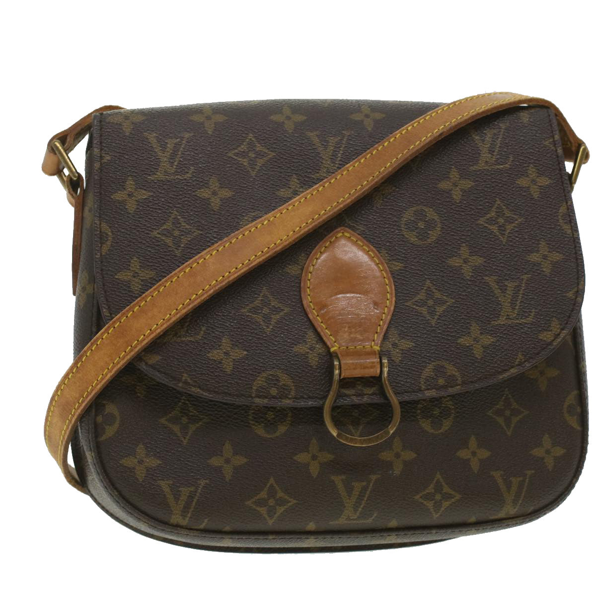 LOUIS VUITTON Monogram Saint Cloud GM Crossbody Bag