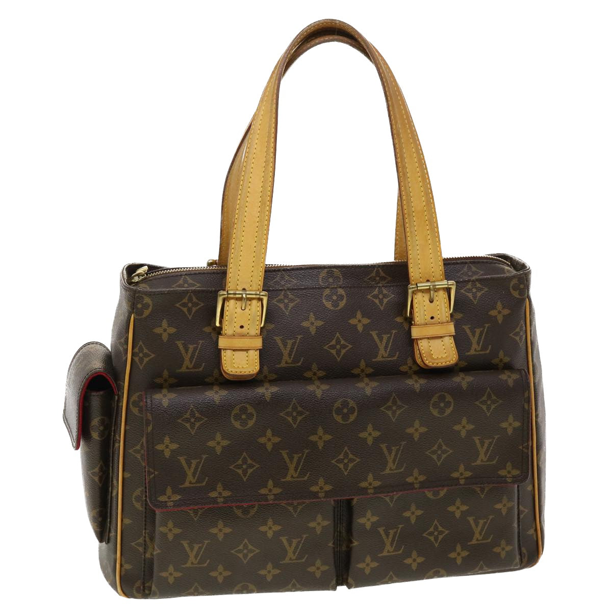 Shop for Louis Vuitton Monogram Canvas Leather Multipli Cite Bag