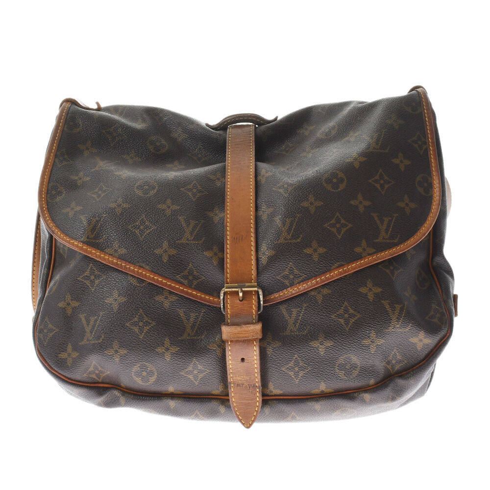 Pre-Owned LOUIS VUITTON Louis Vuitton Saumur 35 shoulder bag