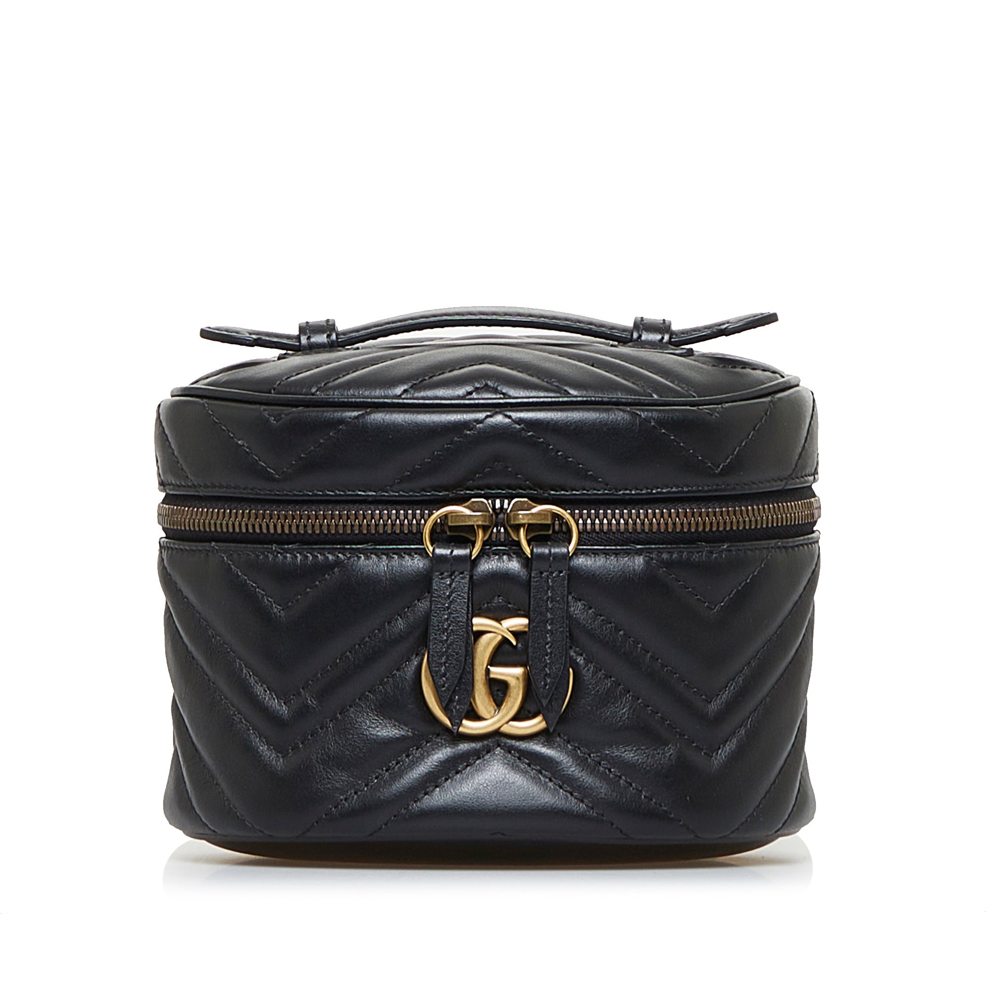 Gg marmont quilted leather fashion backpack