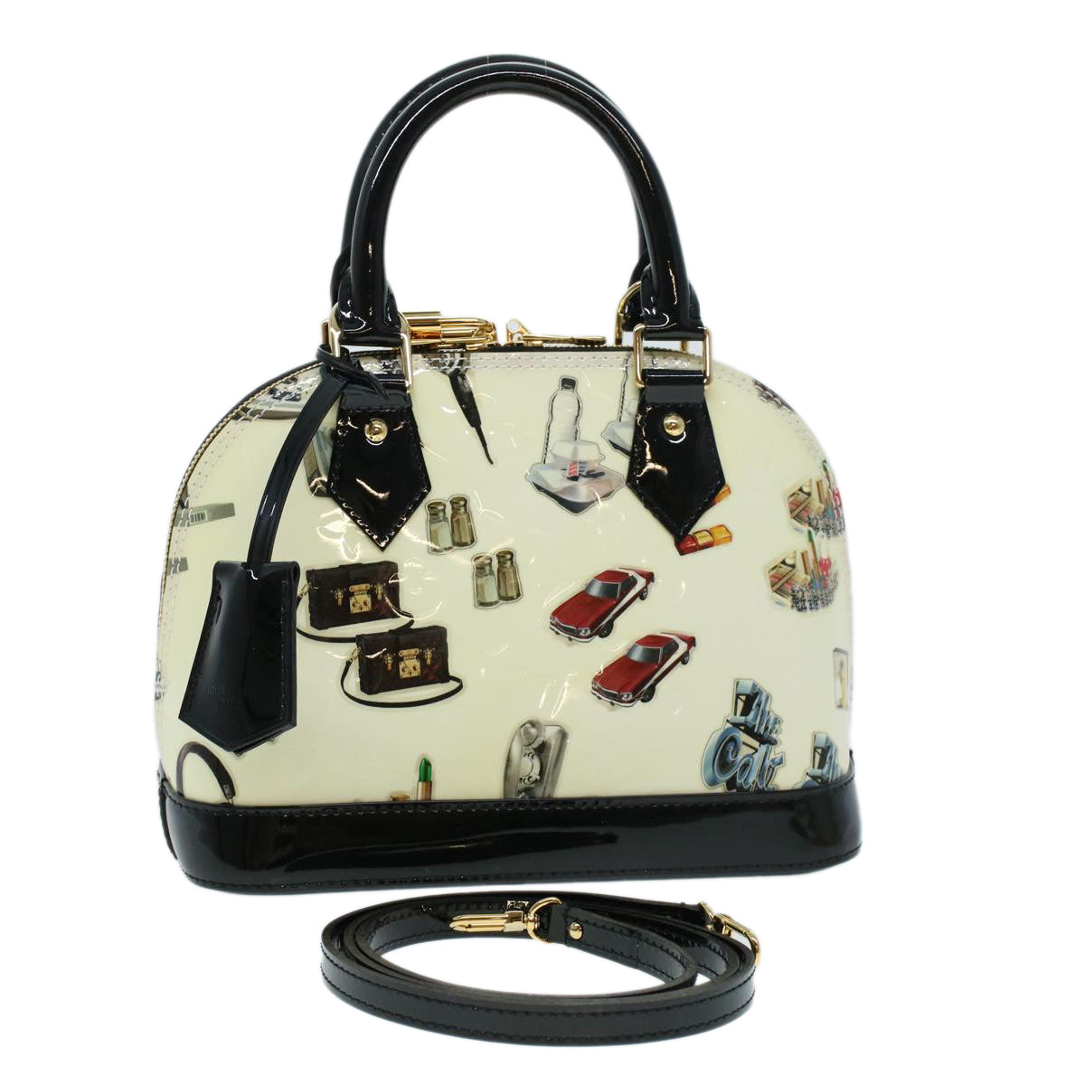 Louis Vuitton - Authenticated Neverfull Handbag - Cotton White for Women, Good Condition