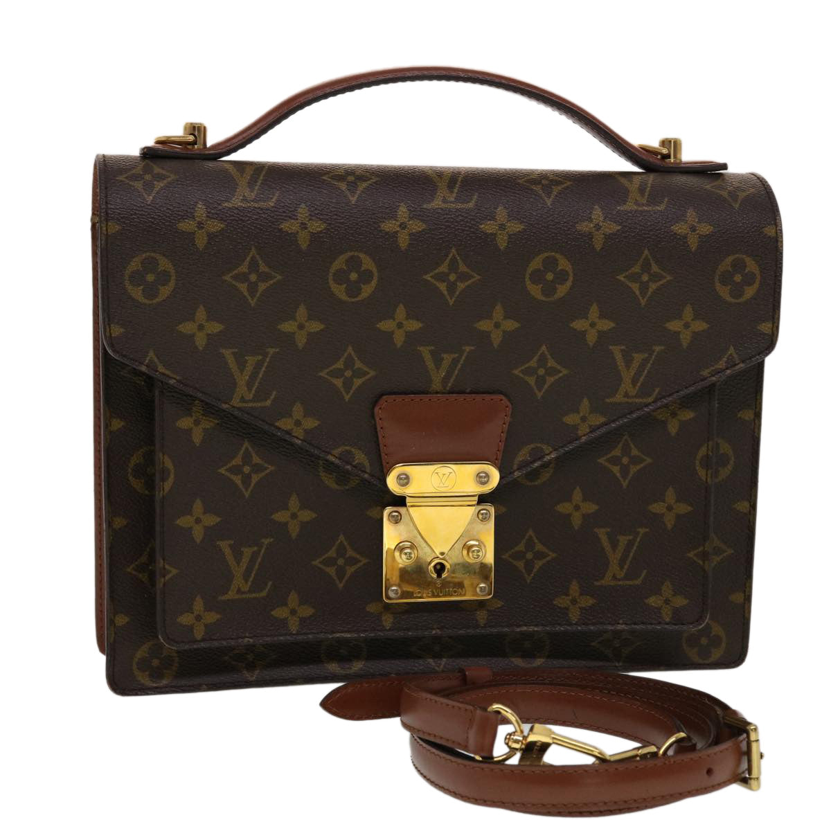 Louis-Vuitton-Monogram-Monceau-Hand-Bag-Brief-Case-M51185 – dct