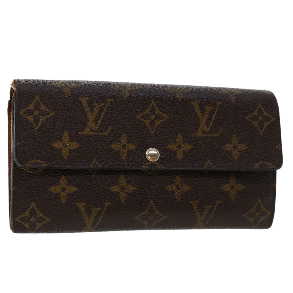 Shop Louis Vuitton PORTEFEUILLE SARAH LV SARAH WALLET Monogram