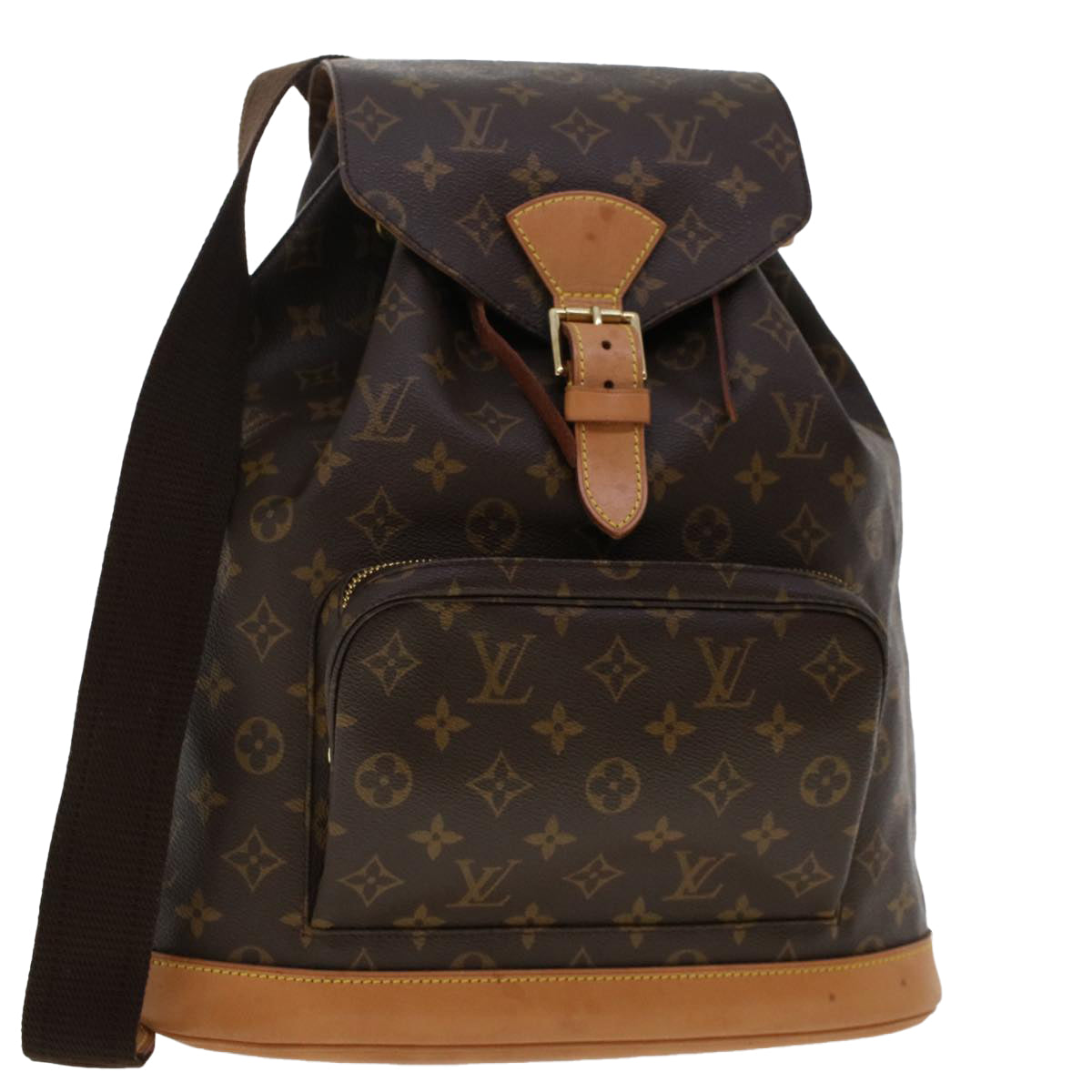 Louis Vuitton Monogram Montsouris Backpack GM Brown